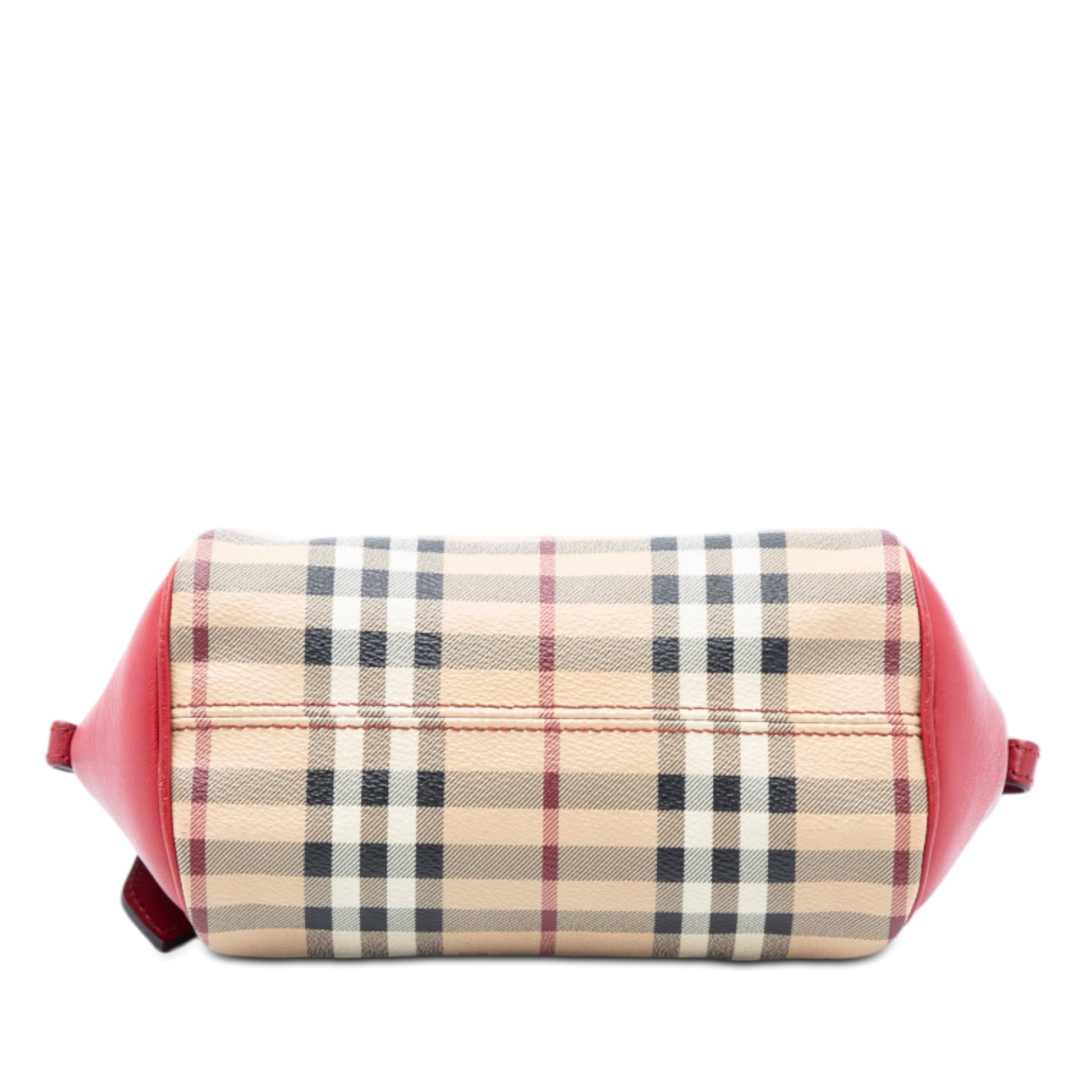 Burberry Mini Haymarket Check Coated Canvas Blaze Crossbody