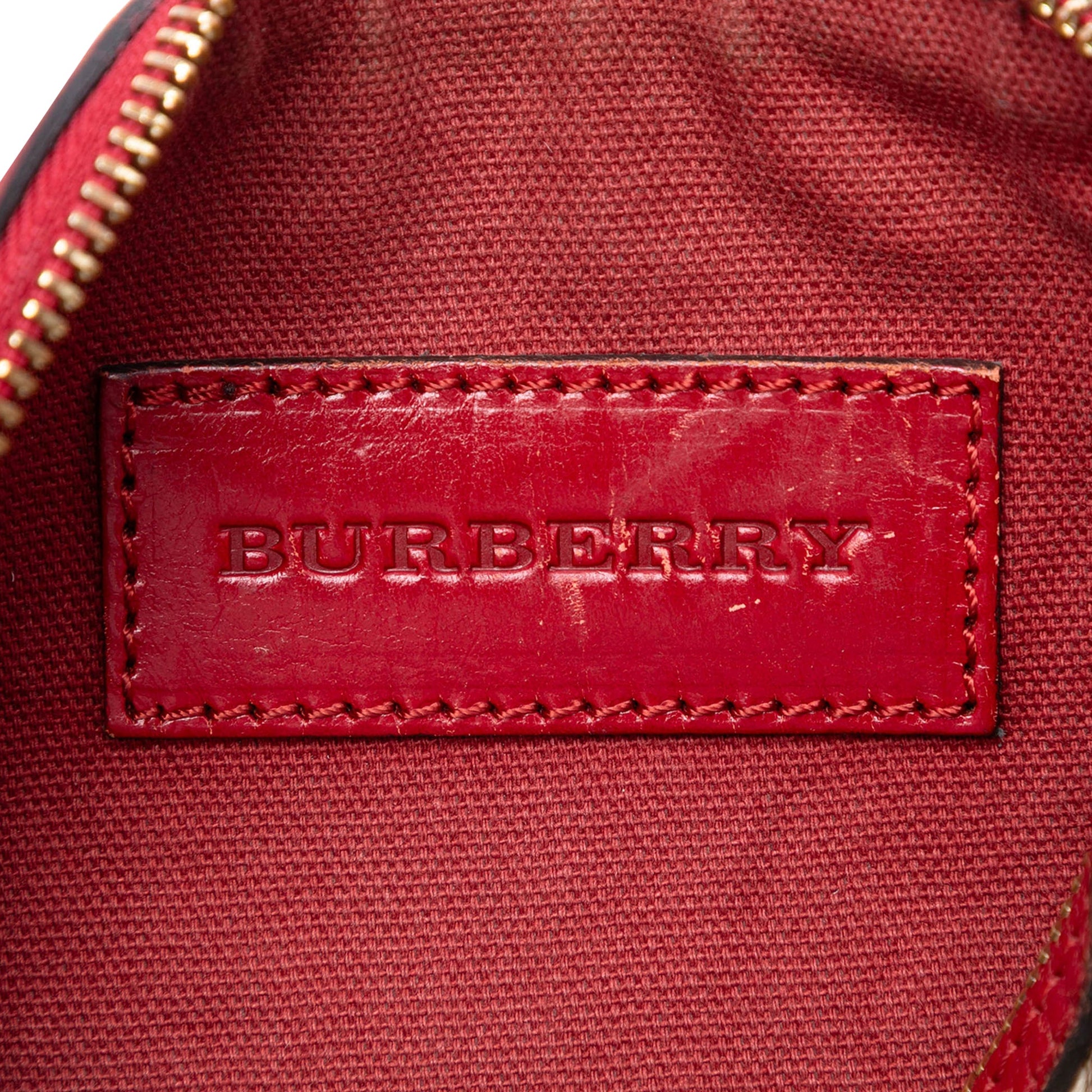 Burberry Mini Haymarket Check Coated Canvas Blaze Crossbody