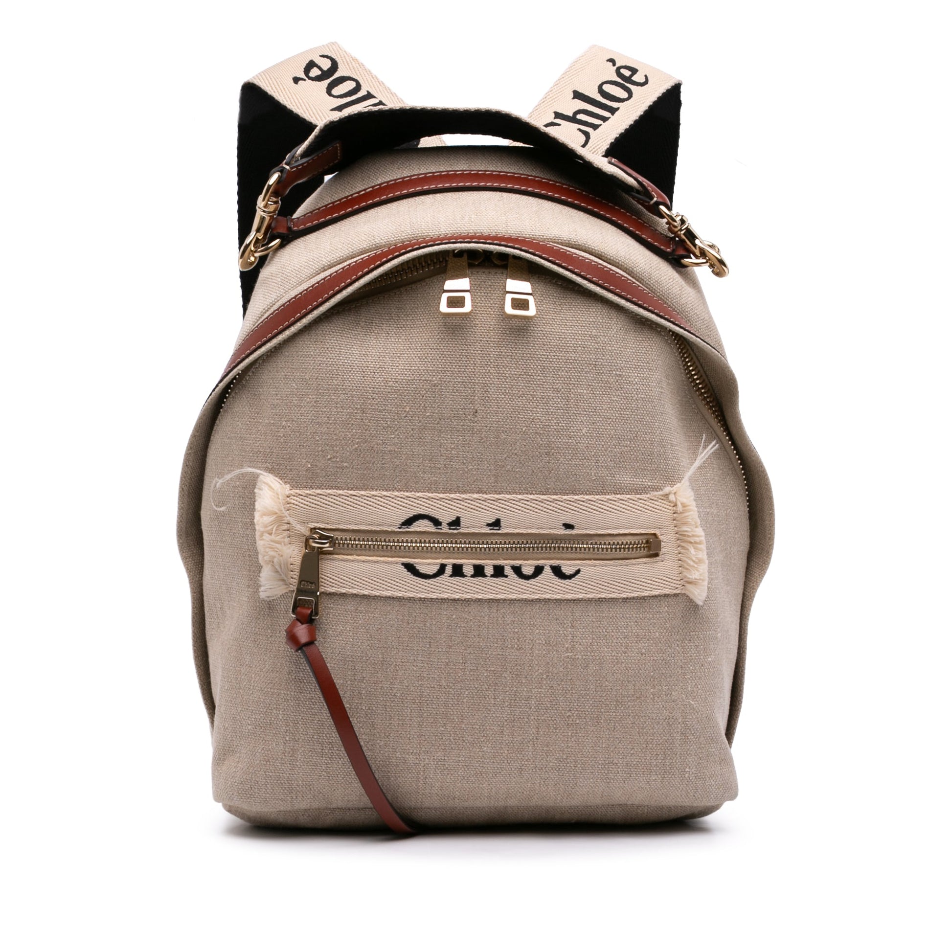 Chloé Canvas Woody Backpack