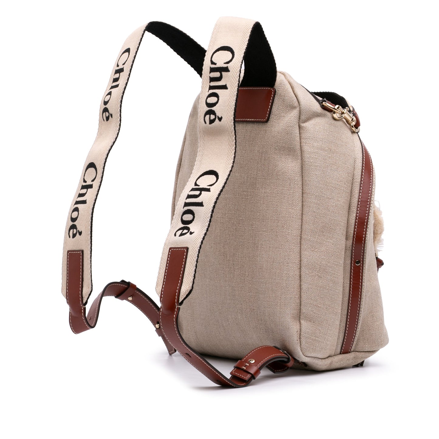 Chloé Canvas Woody Backpack
