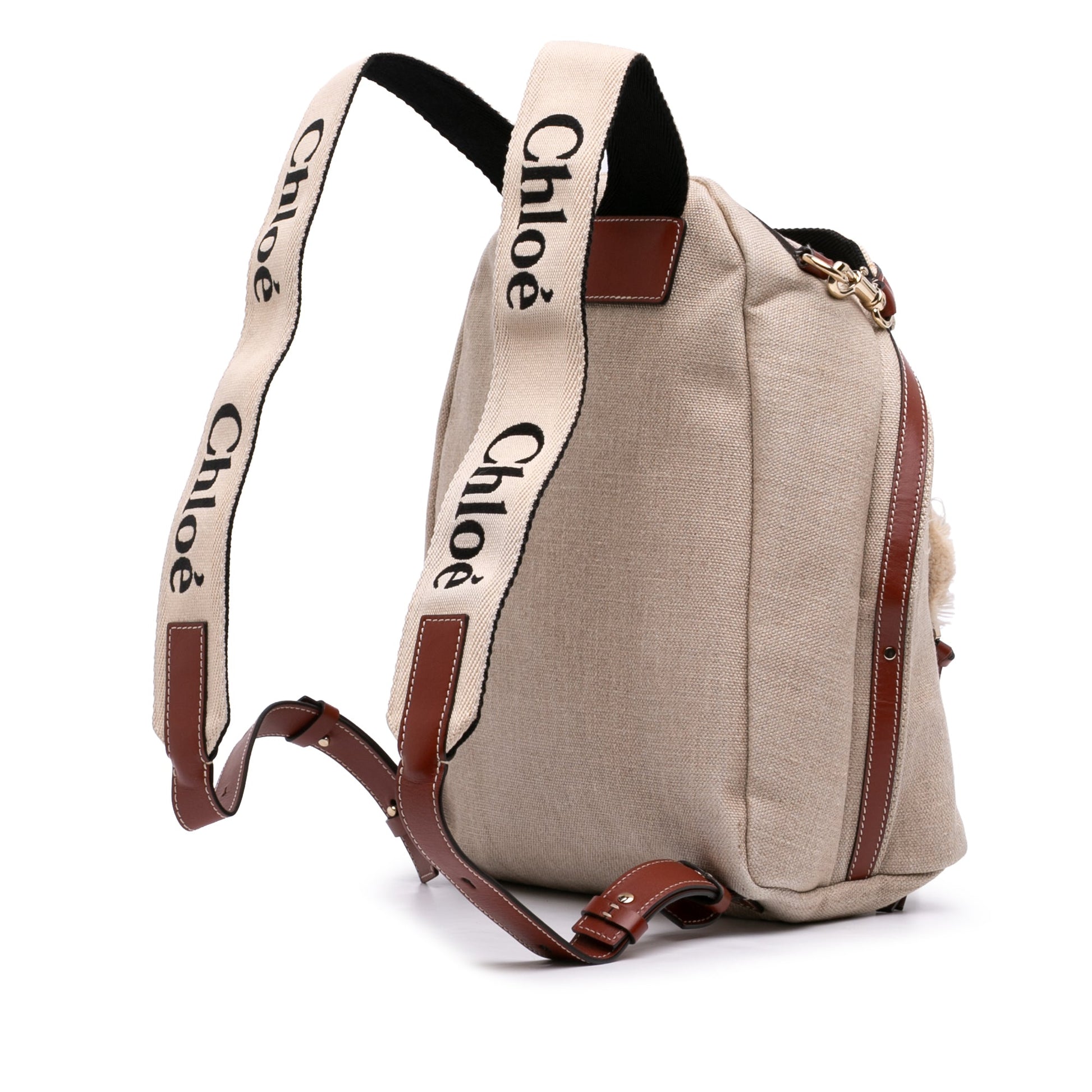 Chloé Canvas Woody Backpack