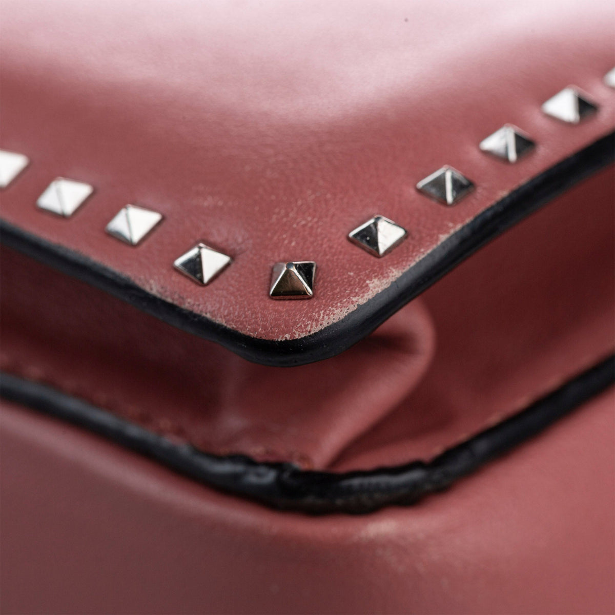 Valentino Rockstud Leather Satchel