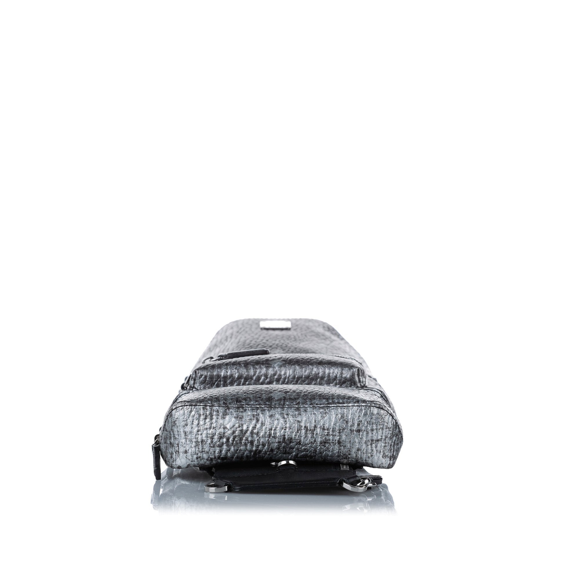 MCM Visetos Coated Canvas Triple Sling Bag