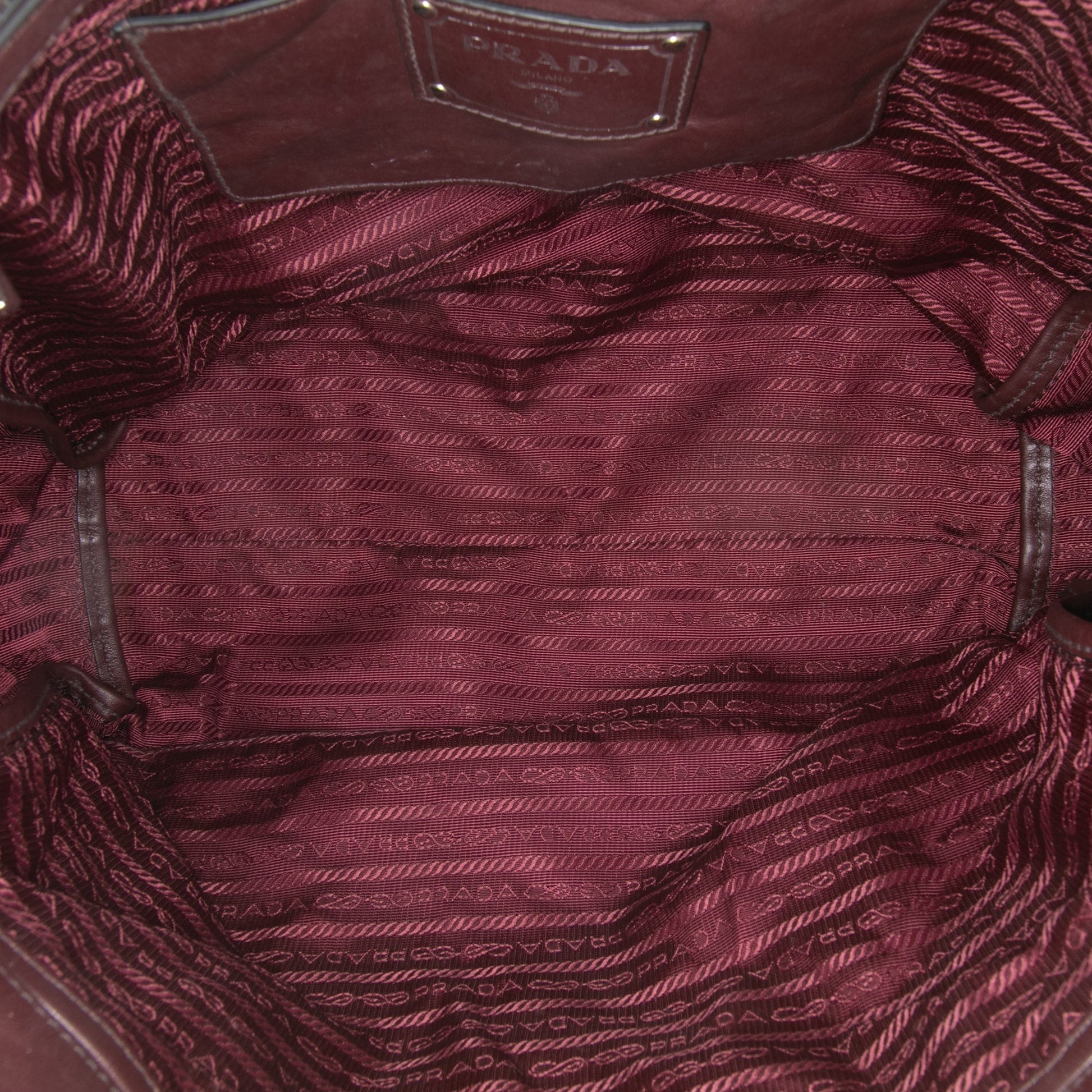 Prada Soft Calf Convertible Shopper Tote