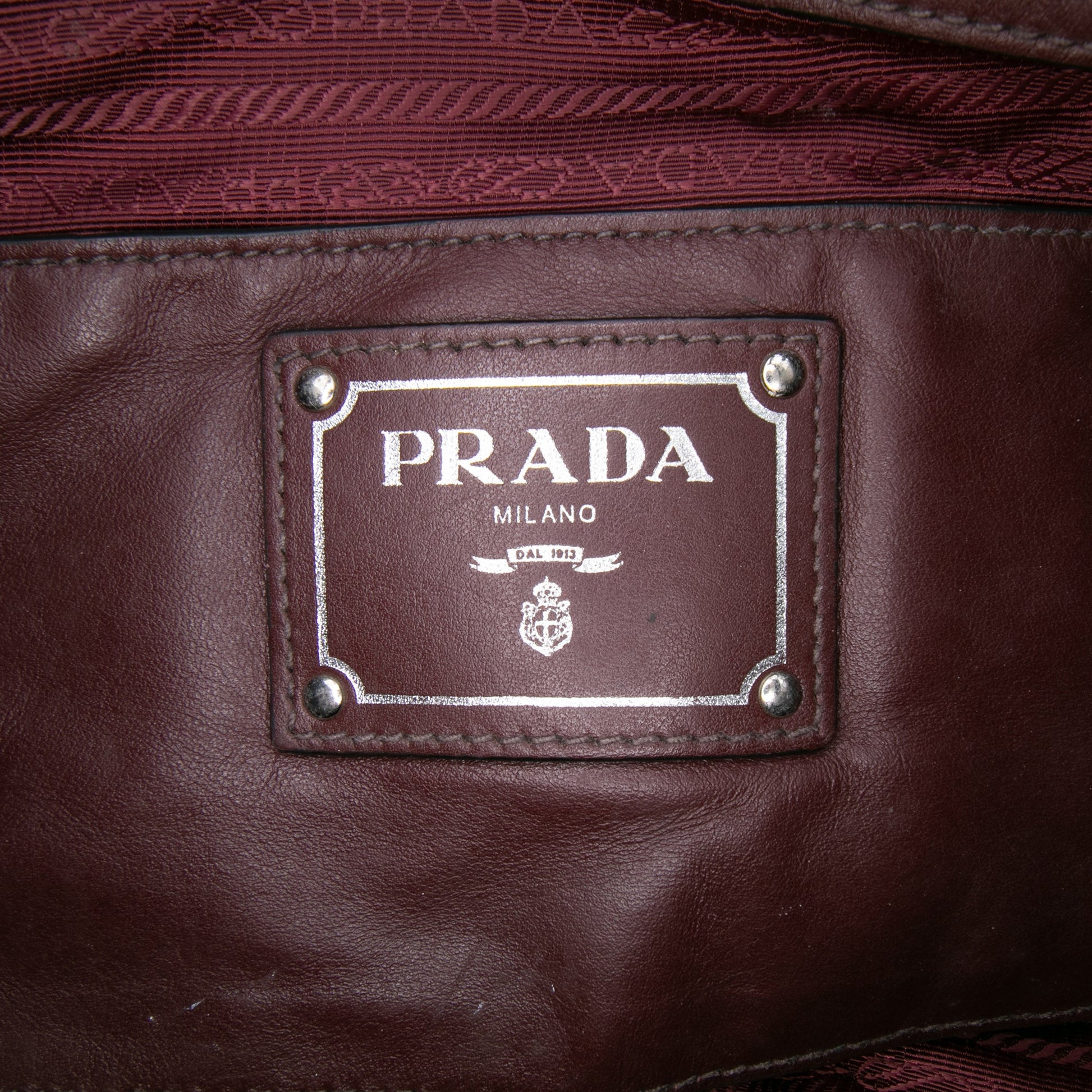 Prada Soft Calf Convertible Shopper Tote