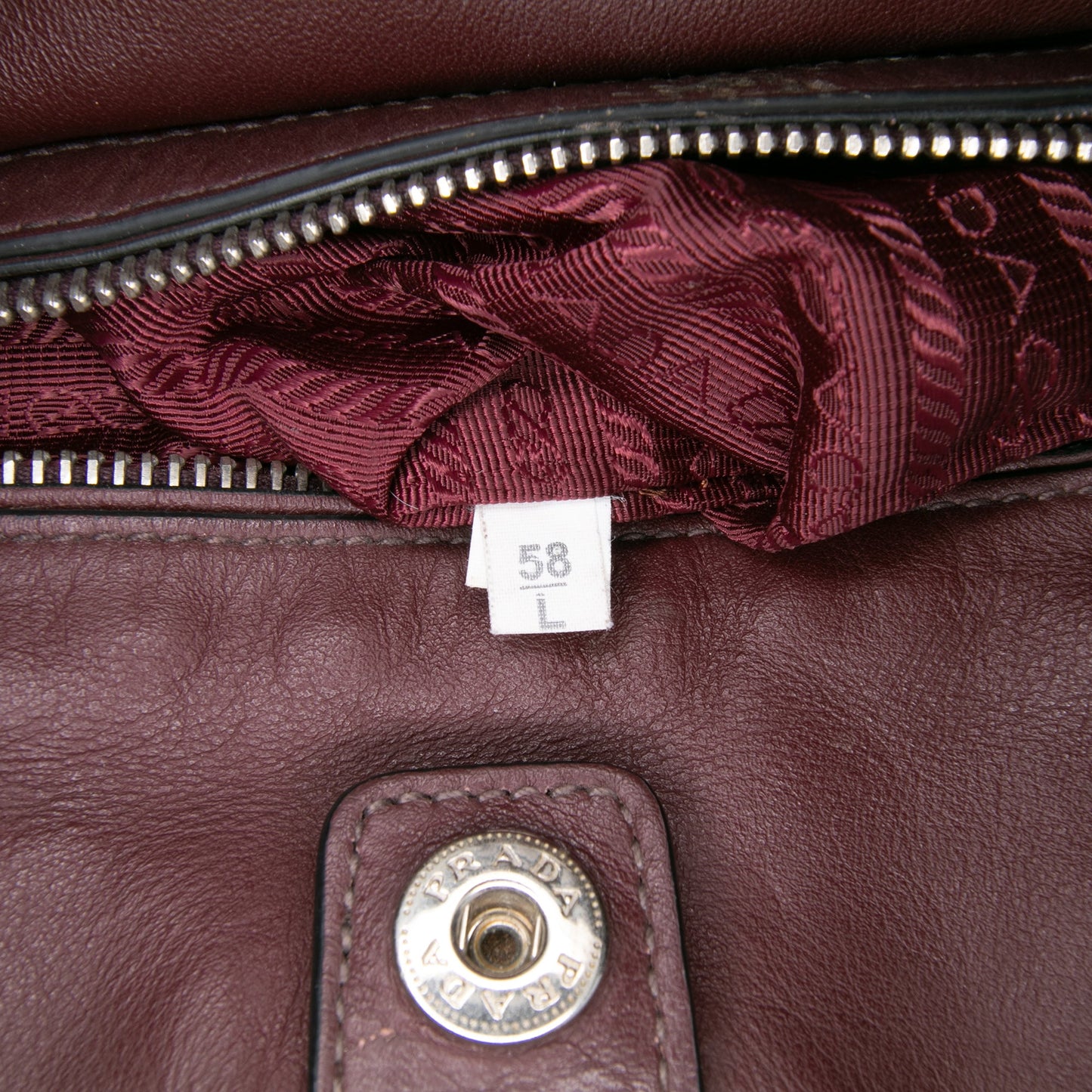Prada Soft Calf Convertible Shopper Tote