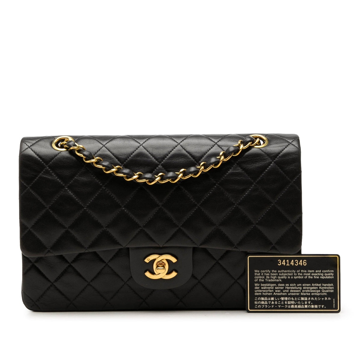 Chanel Medium Classic Lambskin Double Flap