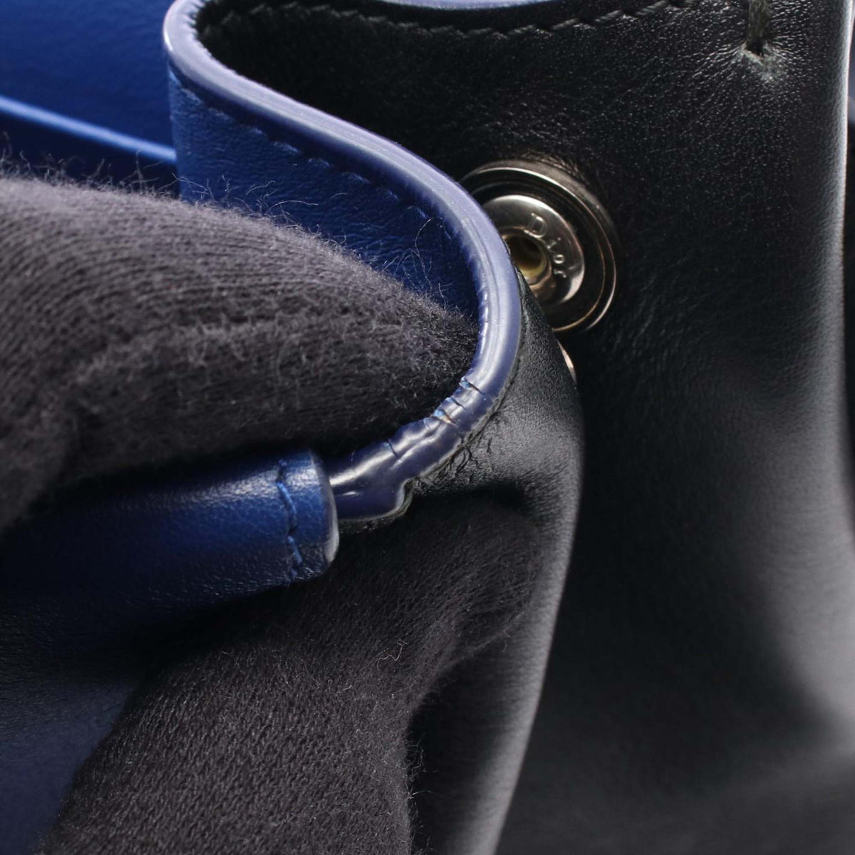 Dior Medium Calfskin Be Dior Double Flap