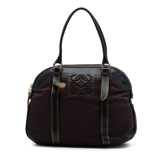 LOEWE Nylon Anagram Handbag