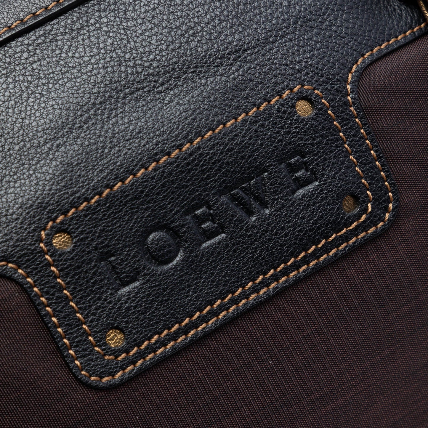 LOEWE Nylon Anagram Handbag