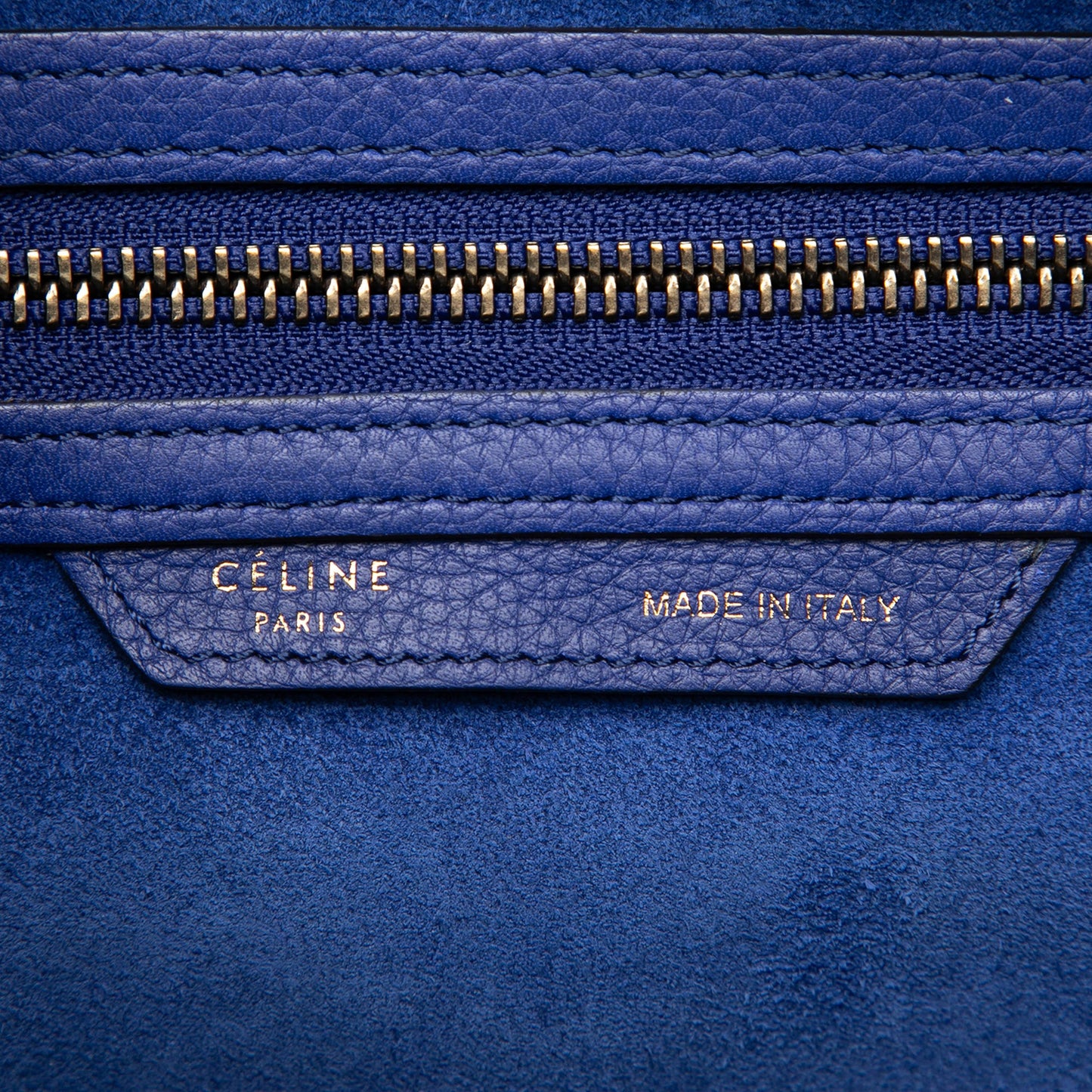 Celine Mini Calfskin Luggage Tote