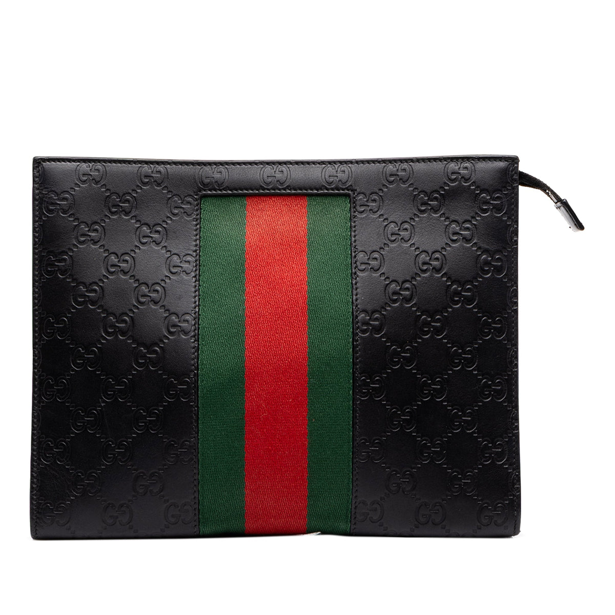 Gucci Guccissima Web Clutch