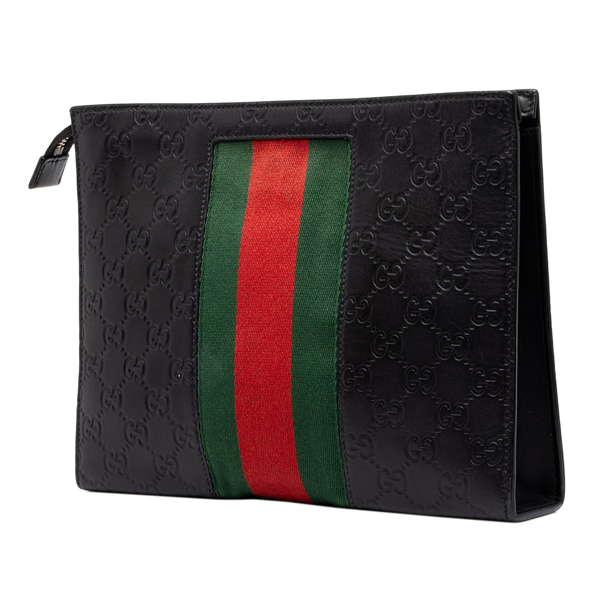 Gucci Guccissima Web Clutch