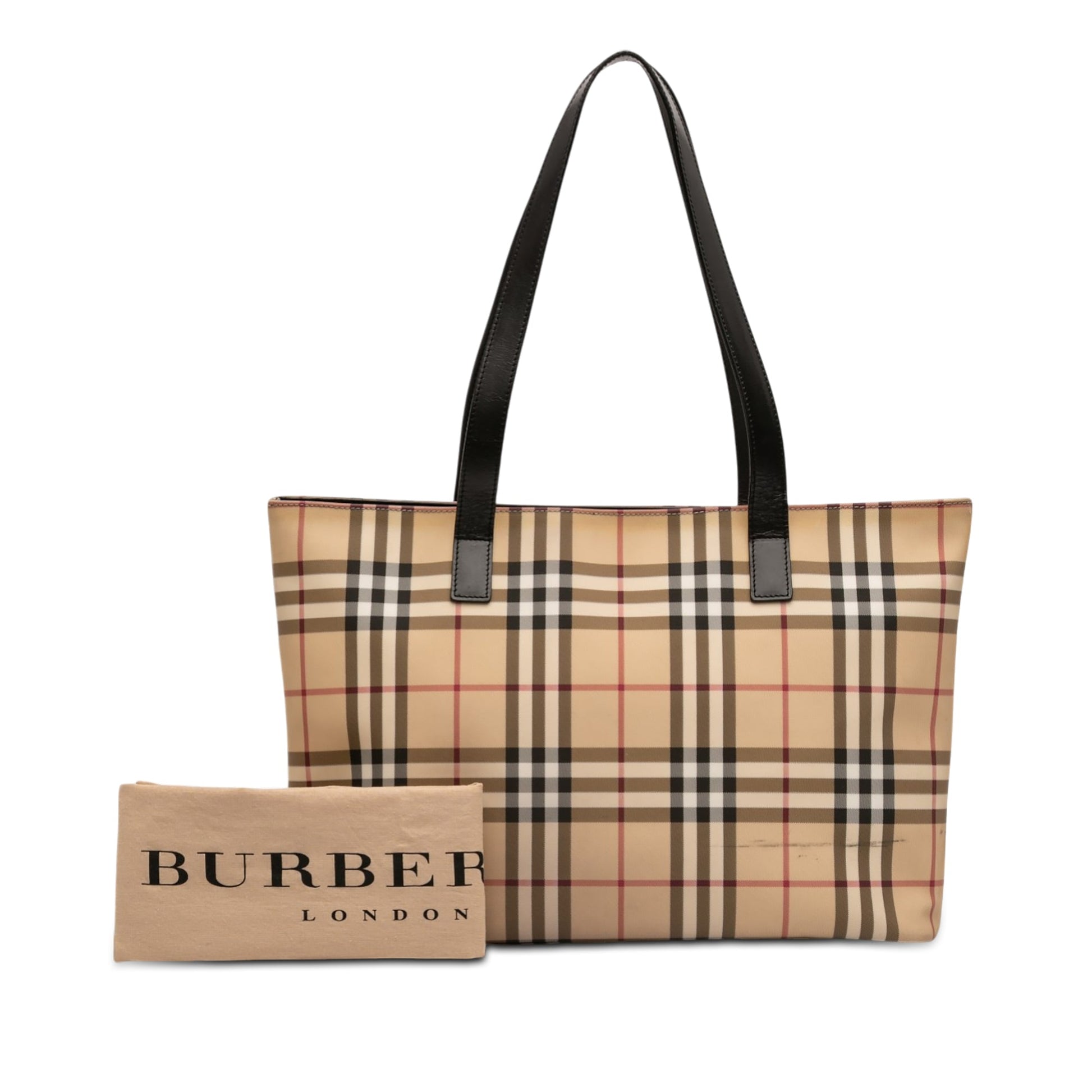 Burberry House Check Canvas Tote