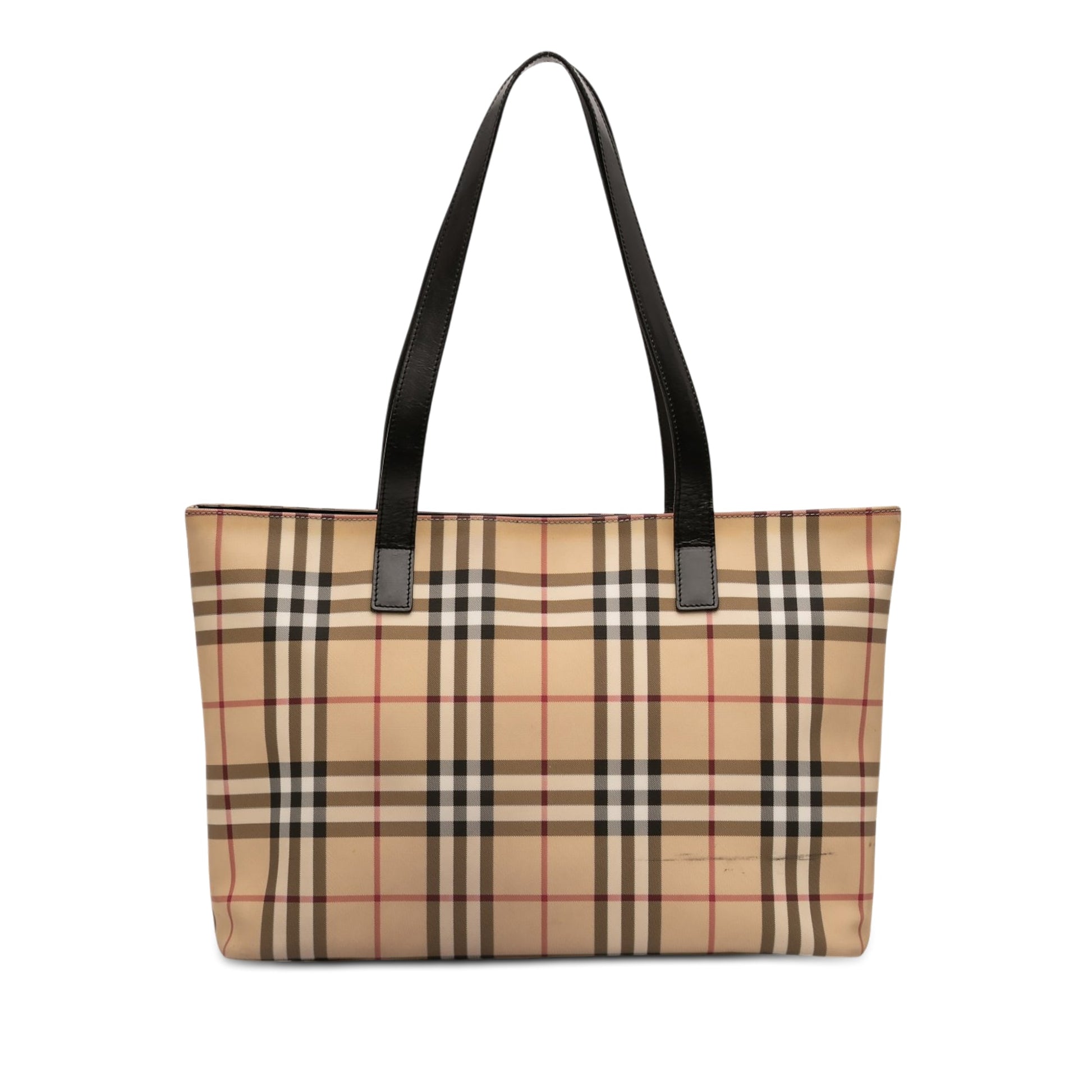 Burberry House Check Canvas Tote