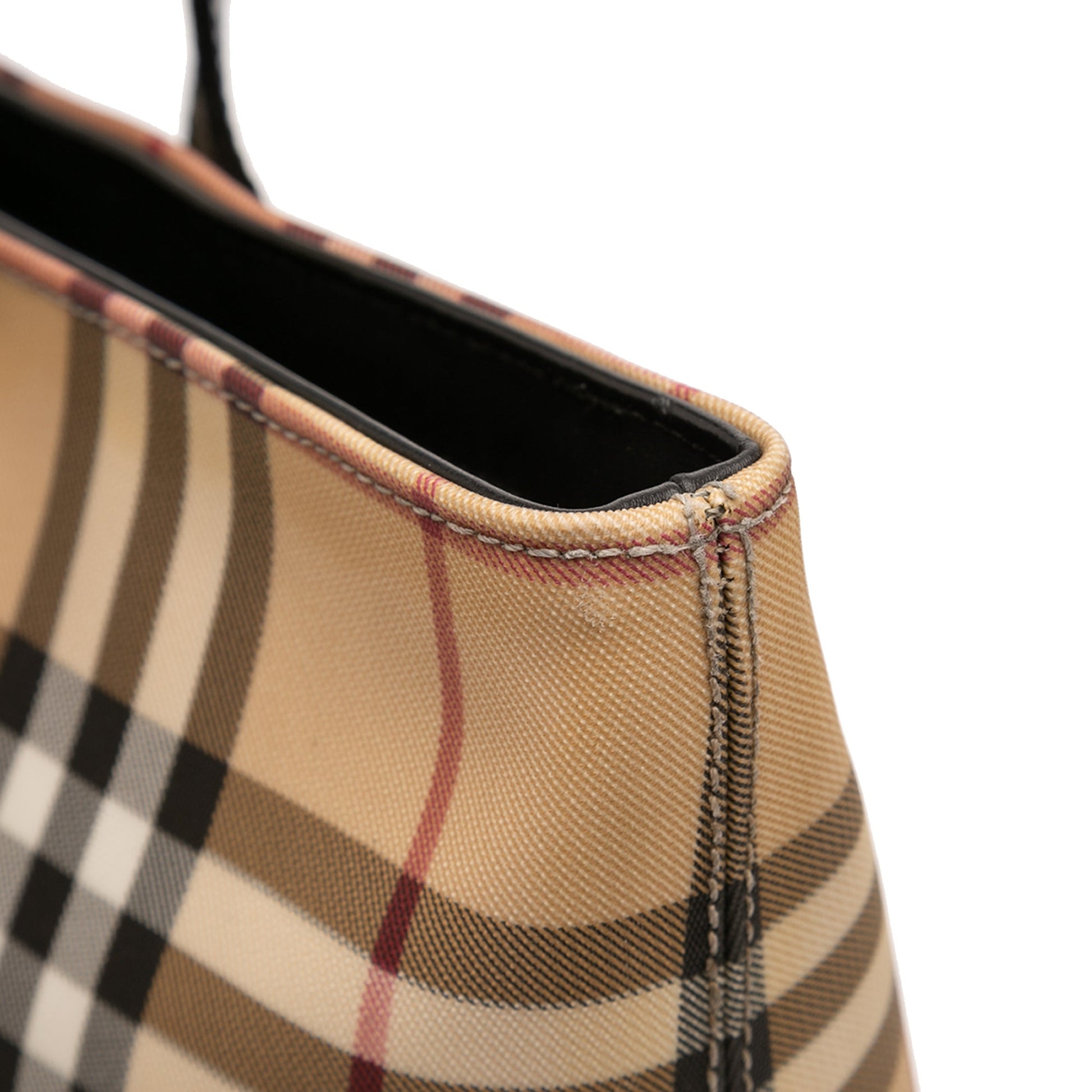 Burberry House Check Canvas Tote