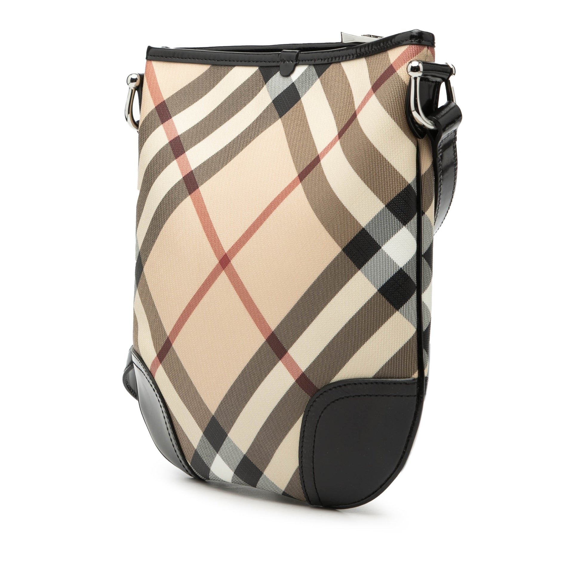 Burberry Supernova Check Coated Canvas Dryden Crossbody