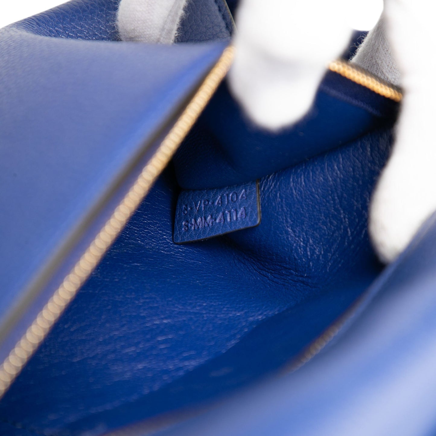 Celine Small Drummed Calfskin and Suede Trapeze Satchel