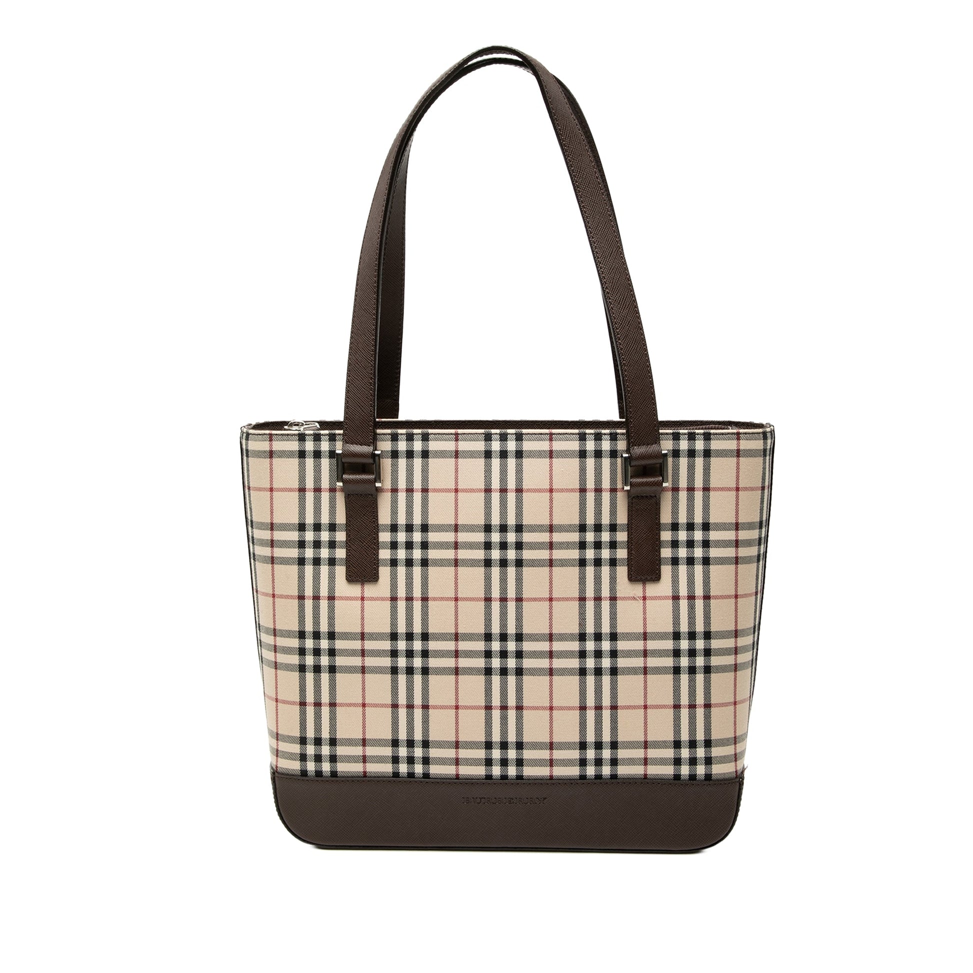 Burberry House Check Canvas Tote
