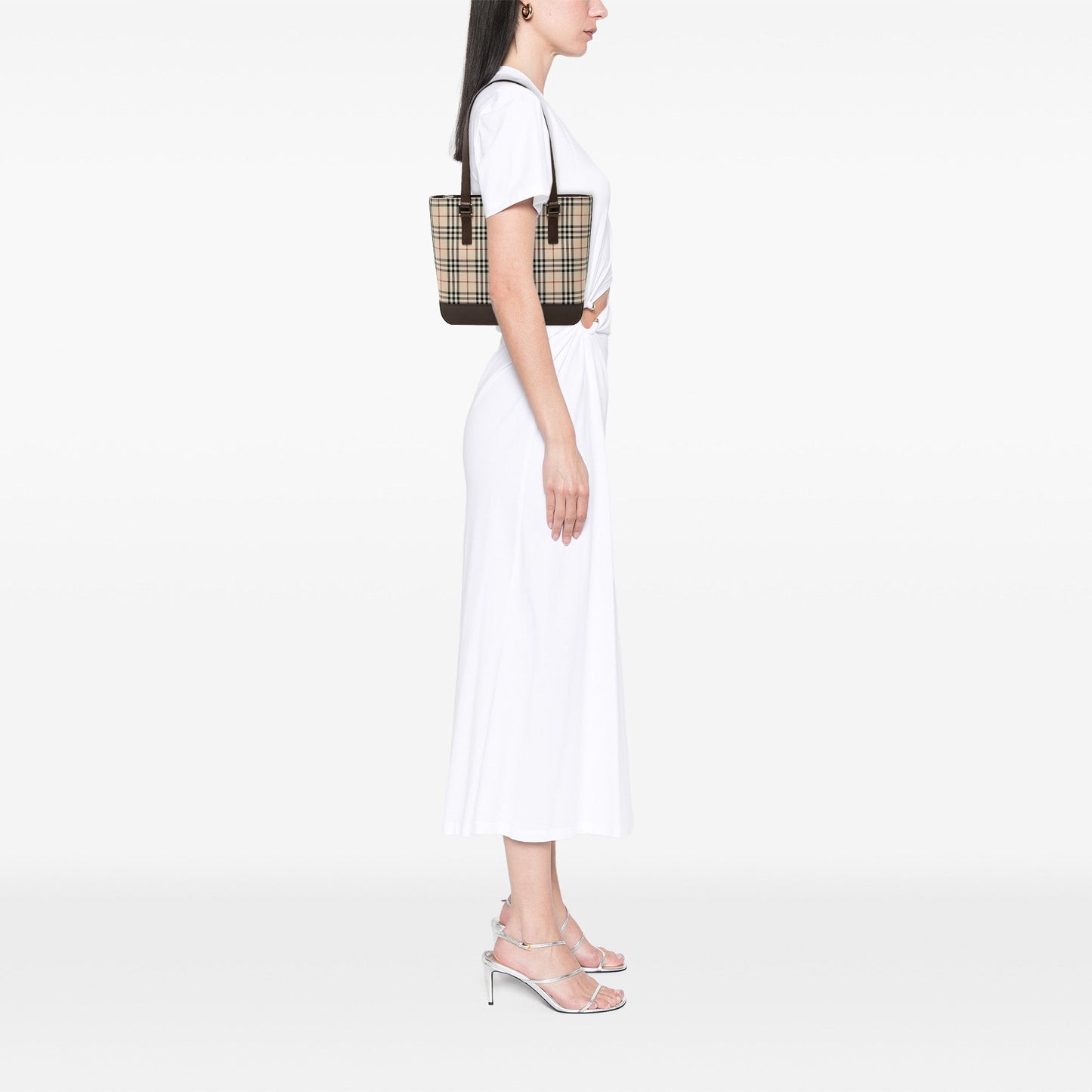 Burberry House Check Canvas Tote