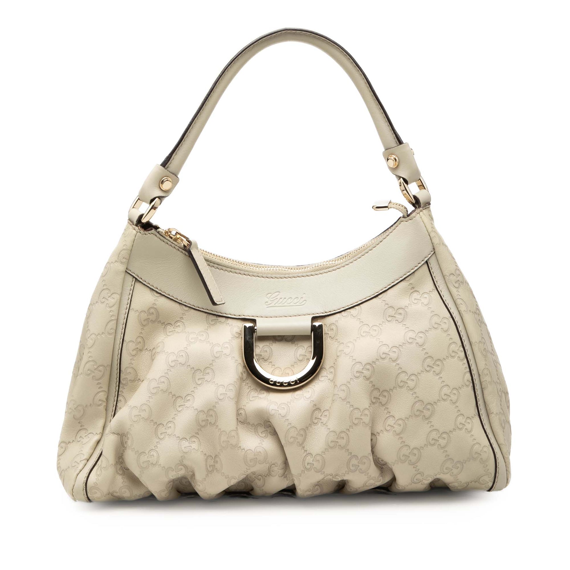 Gucci Guccissima Abbey D Ring Handbag