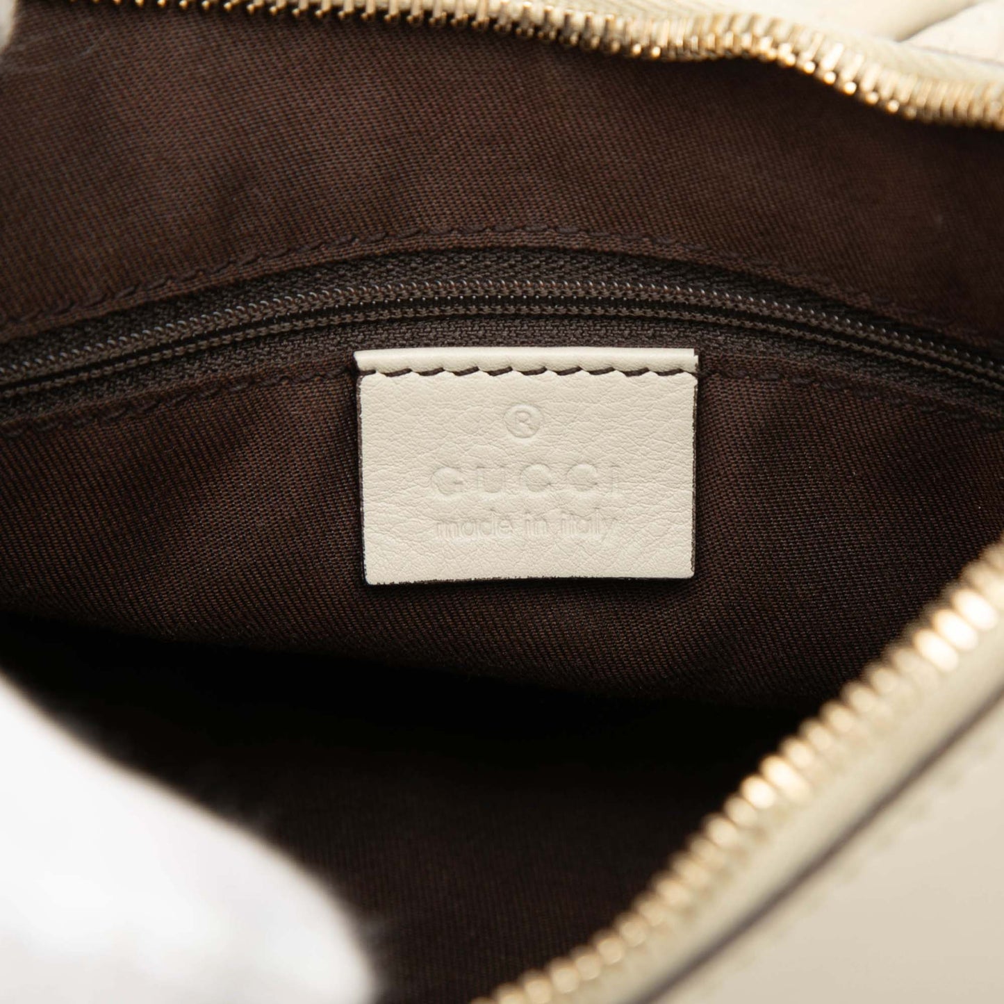 Gucci Guccissima Abbey D Ring Handbag