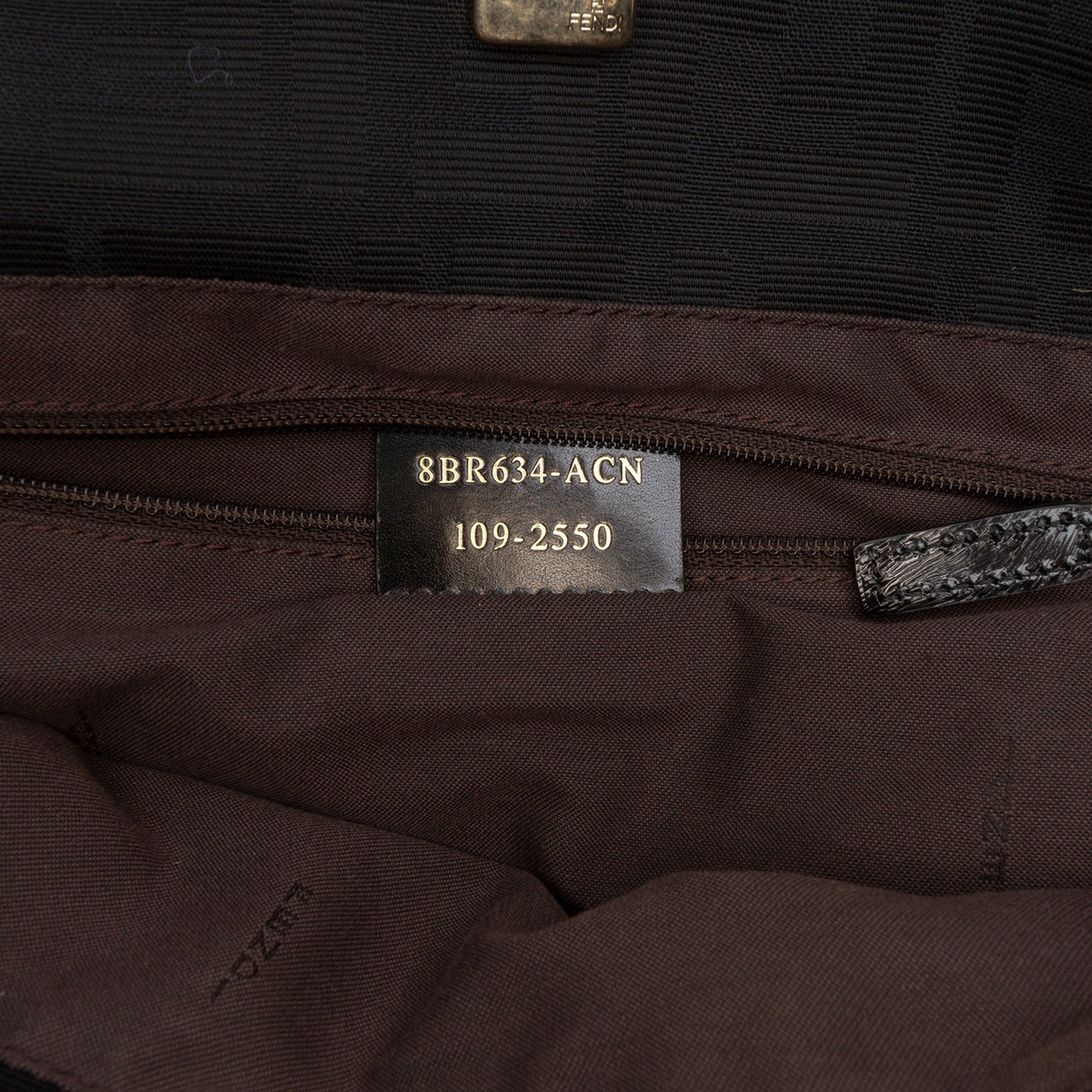 Fendi Zucca Canvas Chef Tote