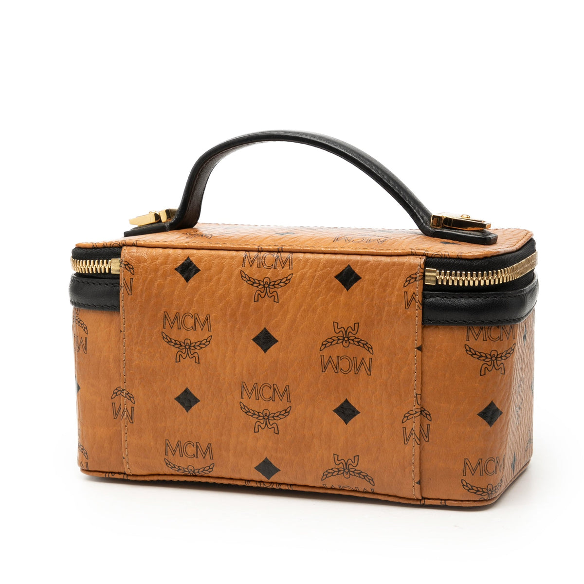 MCM Visetos Coated Canvas Rockstar Vanity Bag