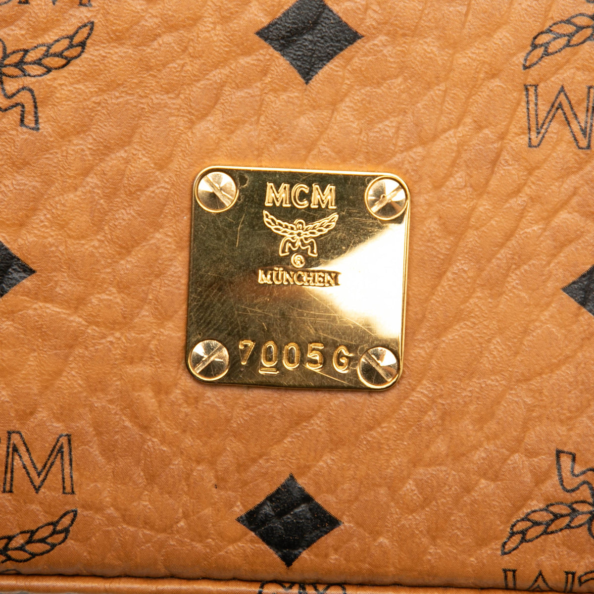 MCM Visetos Coated Canvas Rockstar Vanity Bag