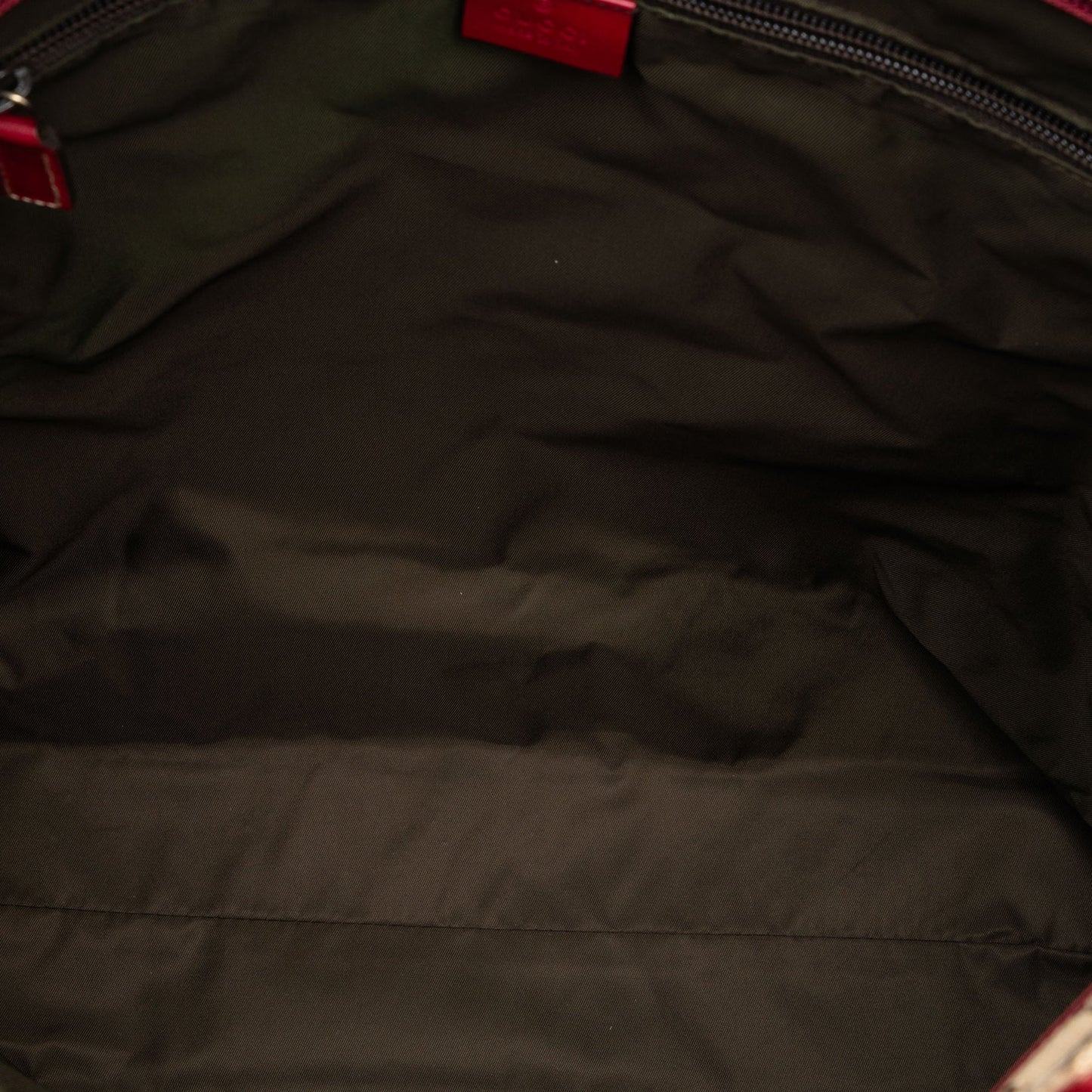 Gucci GG Canvas Web Vertical Tote