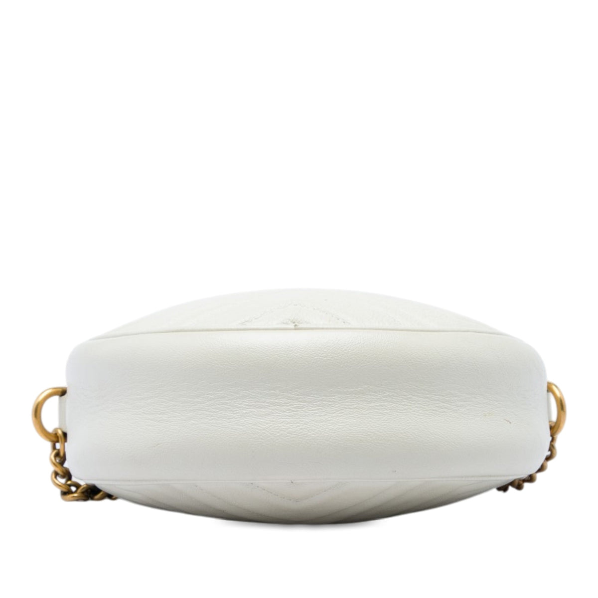 Gucci Mini GG Marmont Matelasse Calfskin Round Crossbody