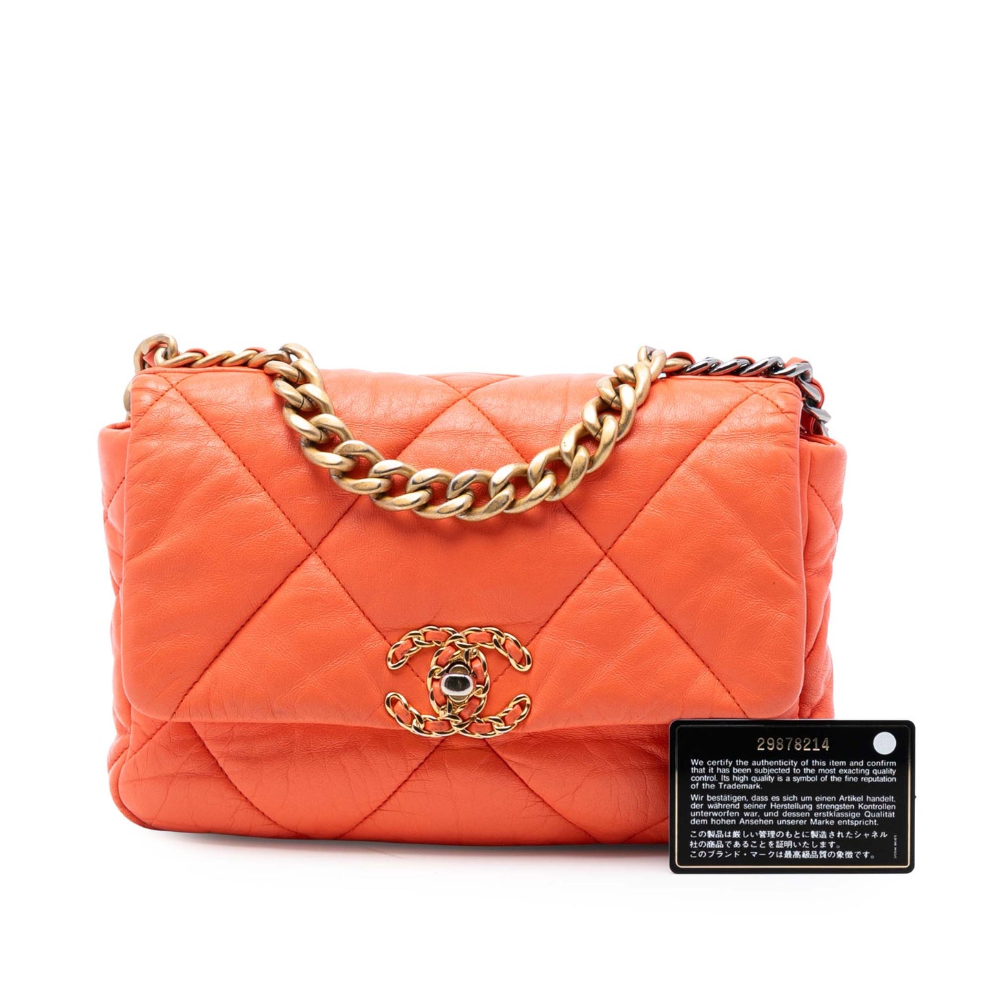Chanel Medium Lambskin 19 Flap