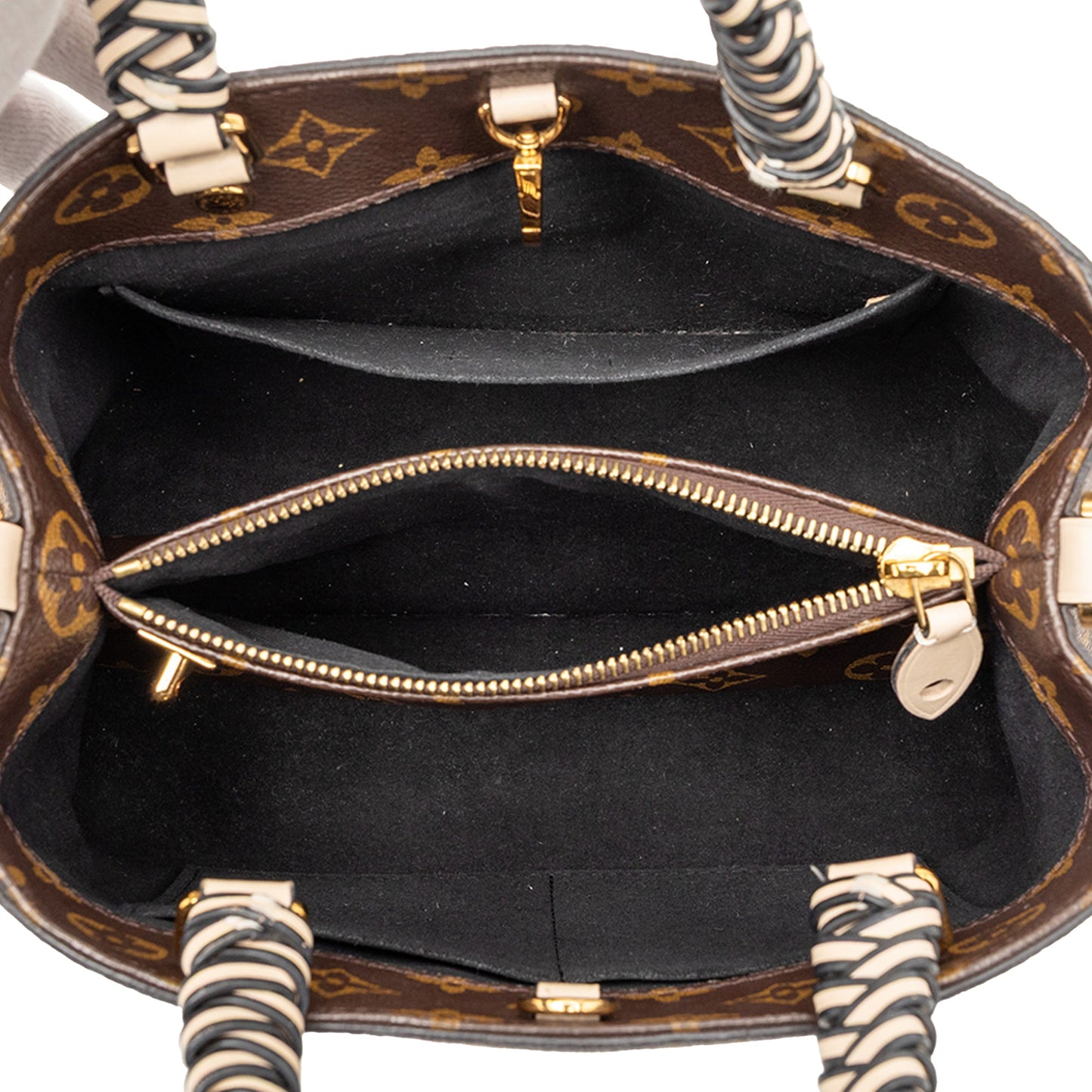 Louis Vuitton Braided Handle Monogram Montaigne BB