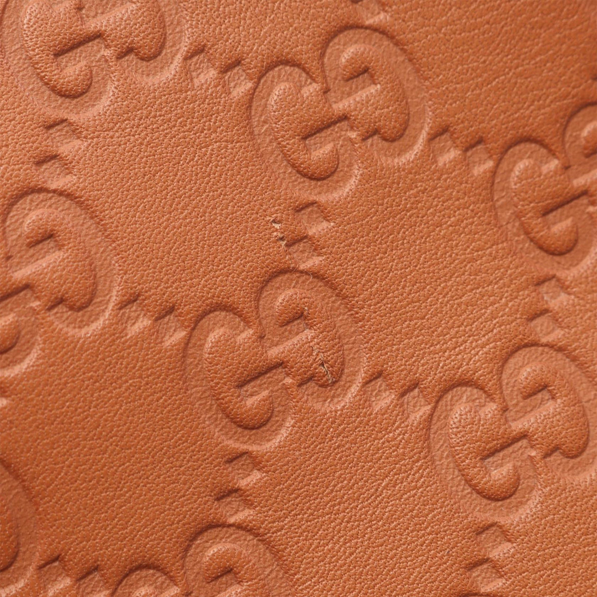 Gucci Medium Guccissima GG Charm Dome Satchel — Brown