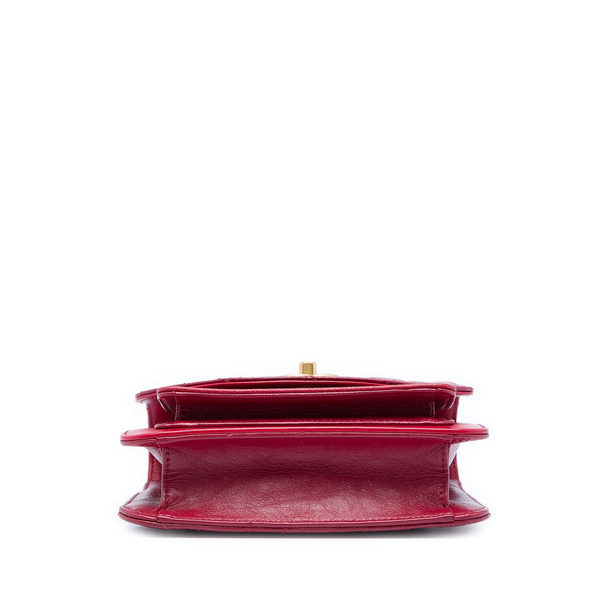 Chanel Mini Quilted Calfskin and Caviar Chain Handle Flap
