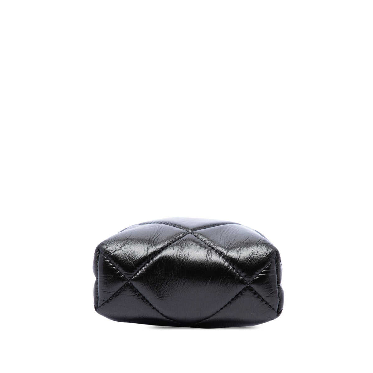 Chanel Small CC Quilted Lambskin Kisslock Frame Clutch