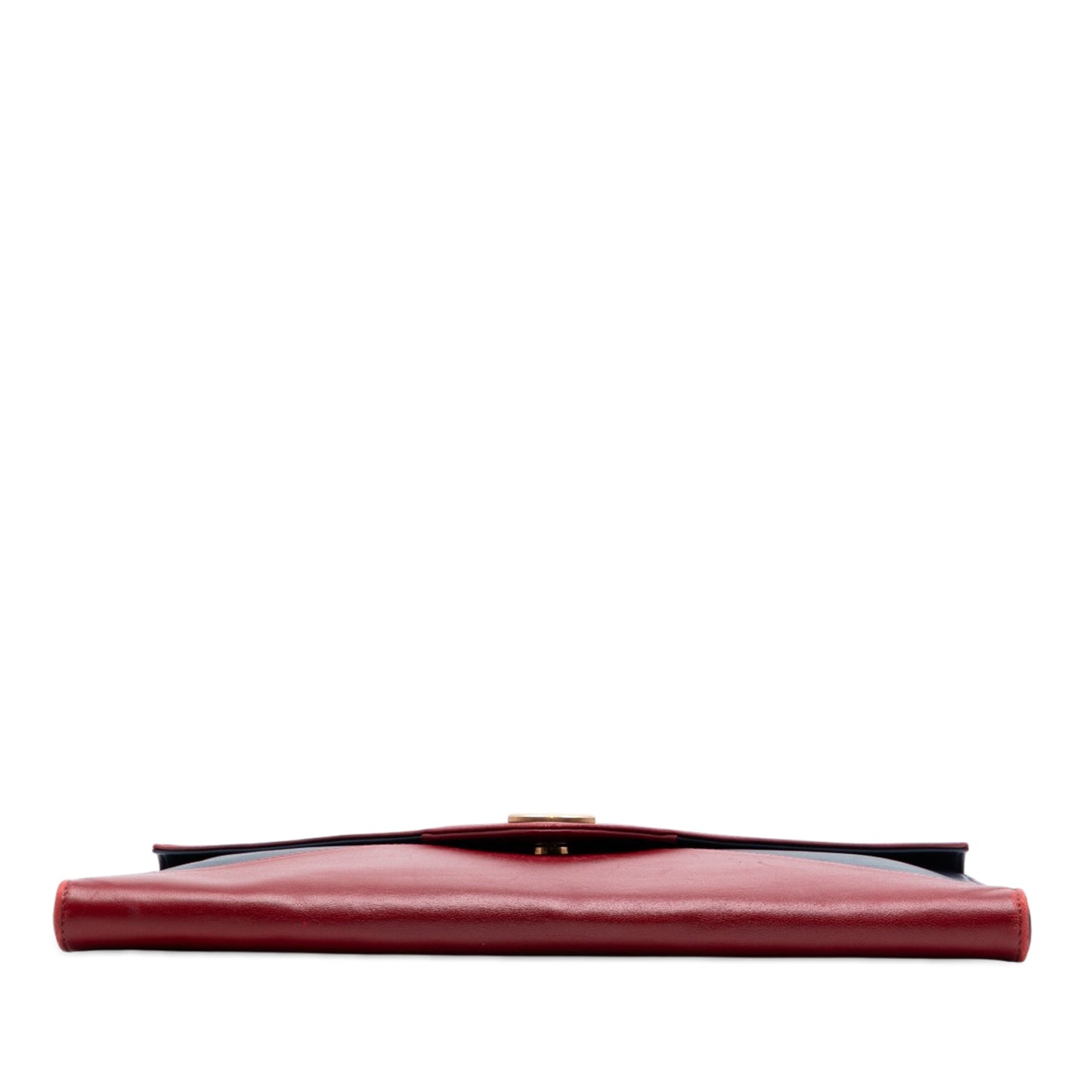 Chanel Large Bicolor Lambskin Envelope Clutch