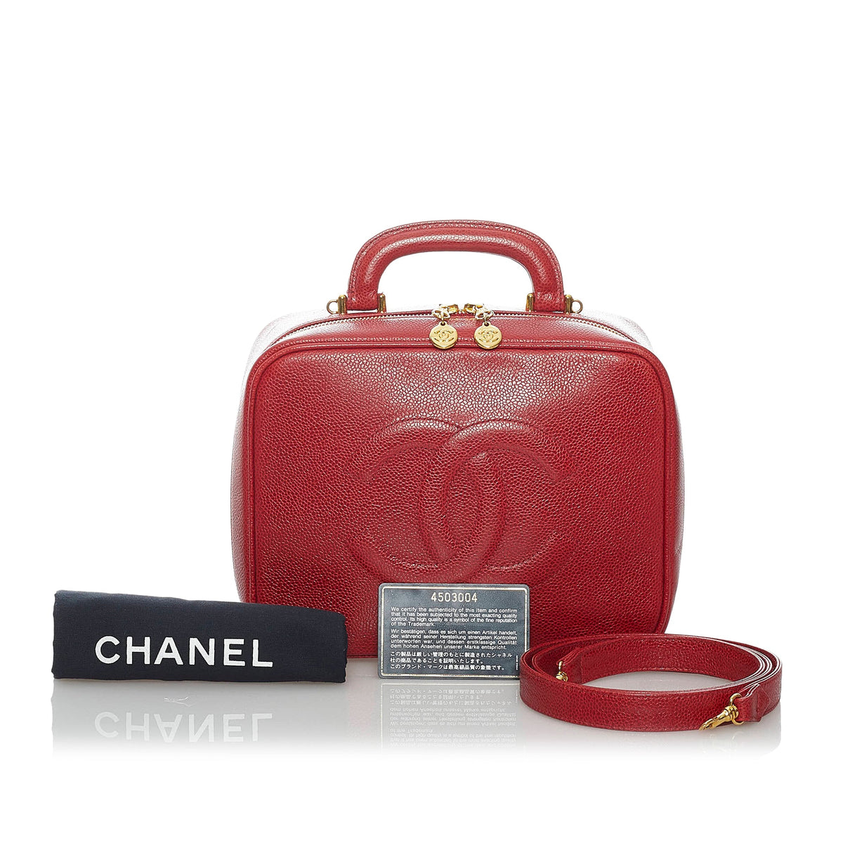 Chanel CC Lunch Box Vanity Case