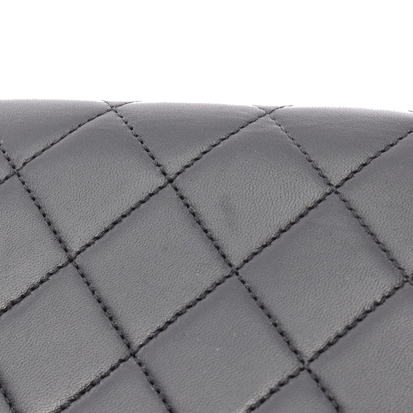 Chanel Quilted Lambskin Crystal Geometric CC Frame Flap