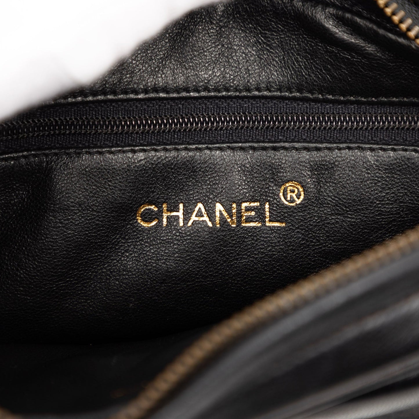 Mini CC Quilted Lambskin Tassel Camera Bag