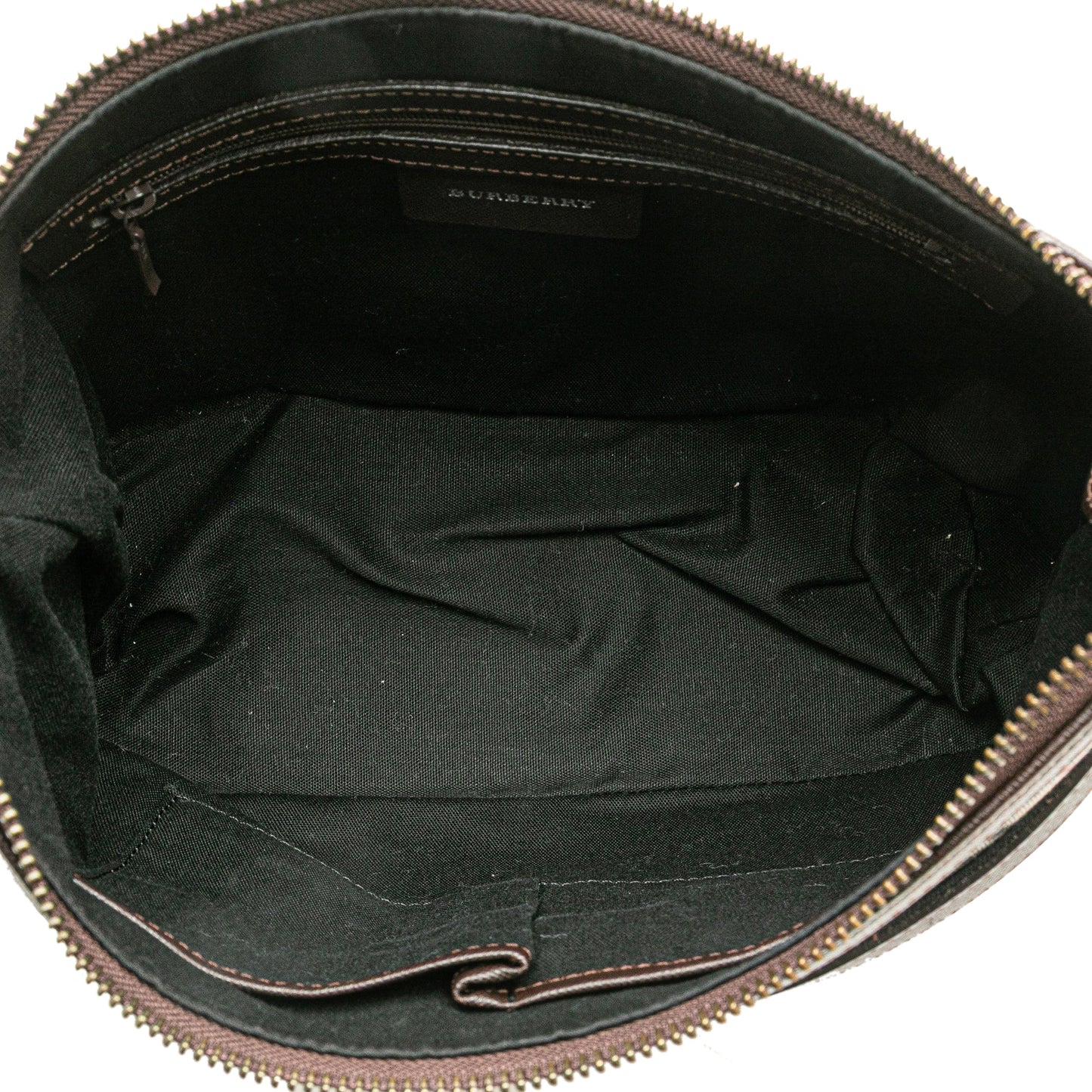 Burberry Nova Check Canvas Shoulder Bag
