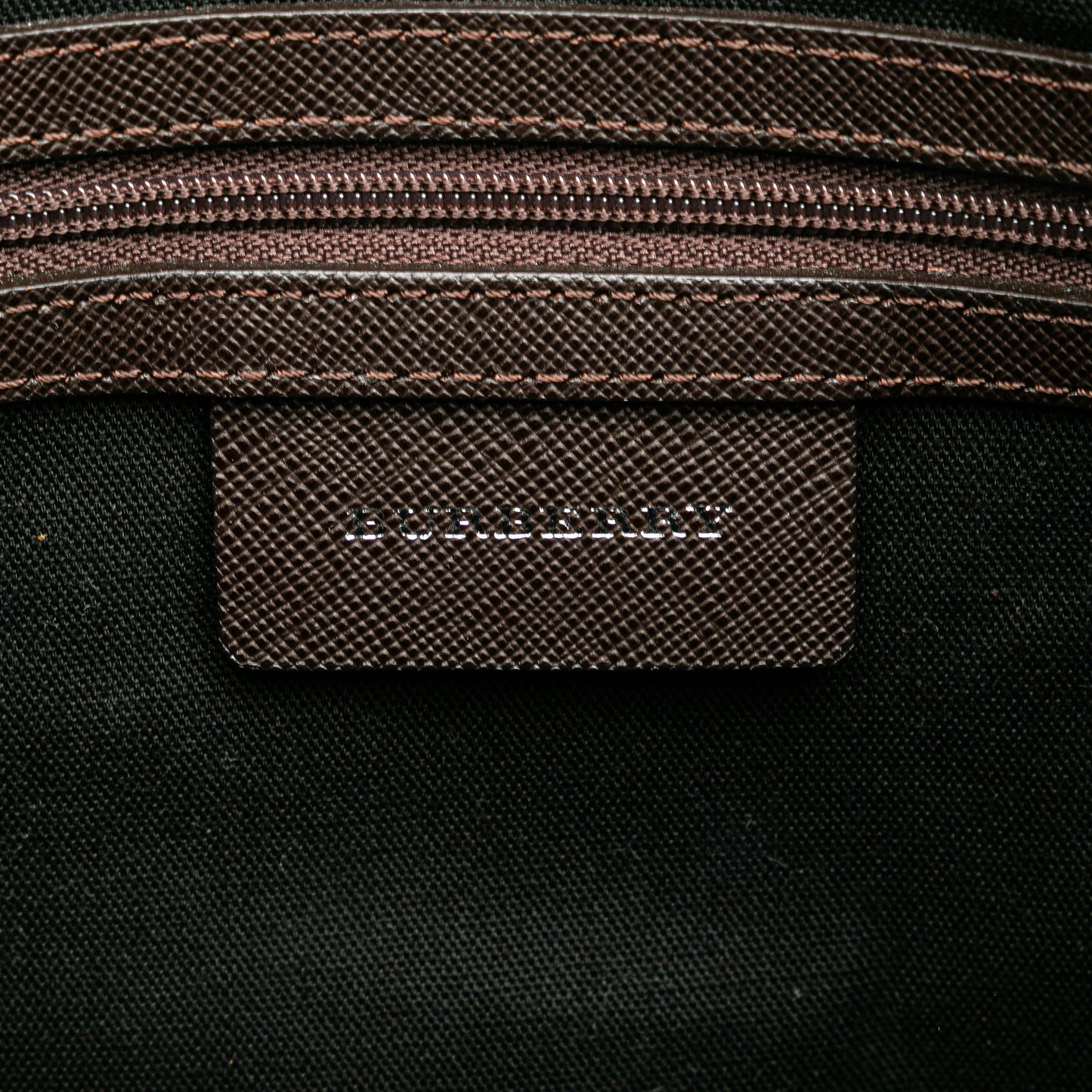 Burberry Nova Check Canvas Shoulder Bag