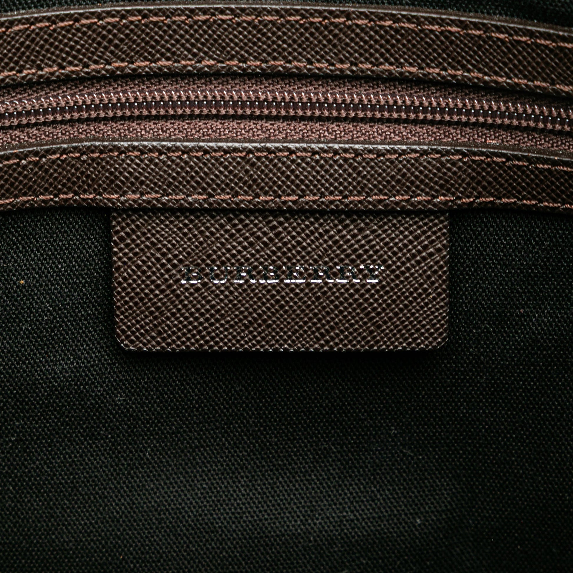 Burberry Nova Check Canvas Shoulder Bag