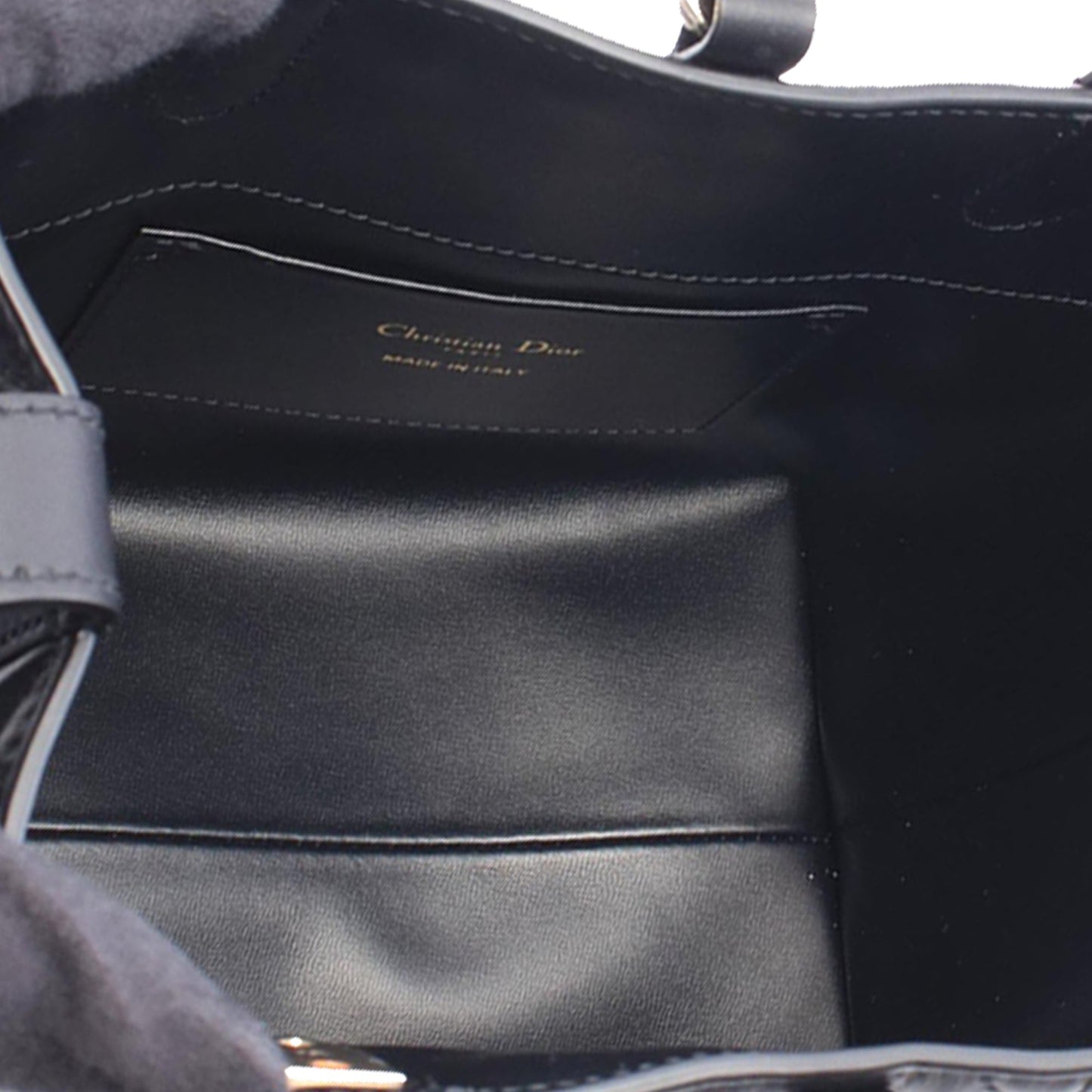 Dior Small Calfskin Macrocannage Toujours Vertical Handbag