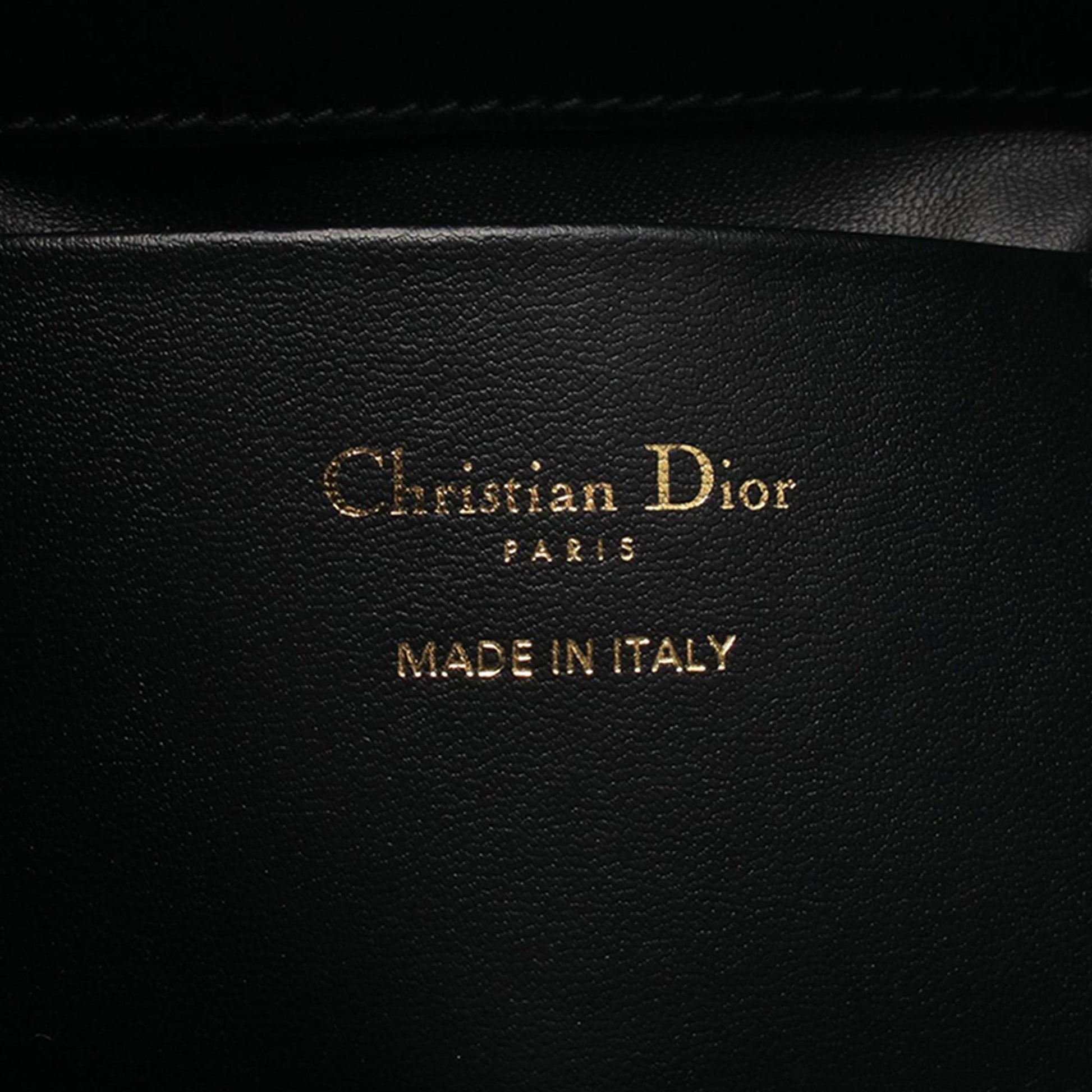 Dior Small Calfskin Macrocannage Toujours Vertical Handbag