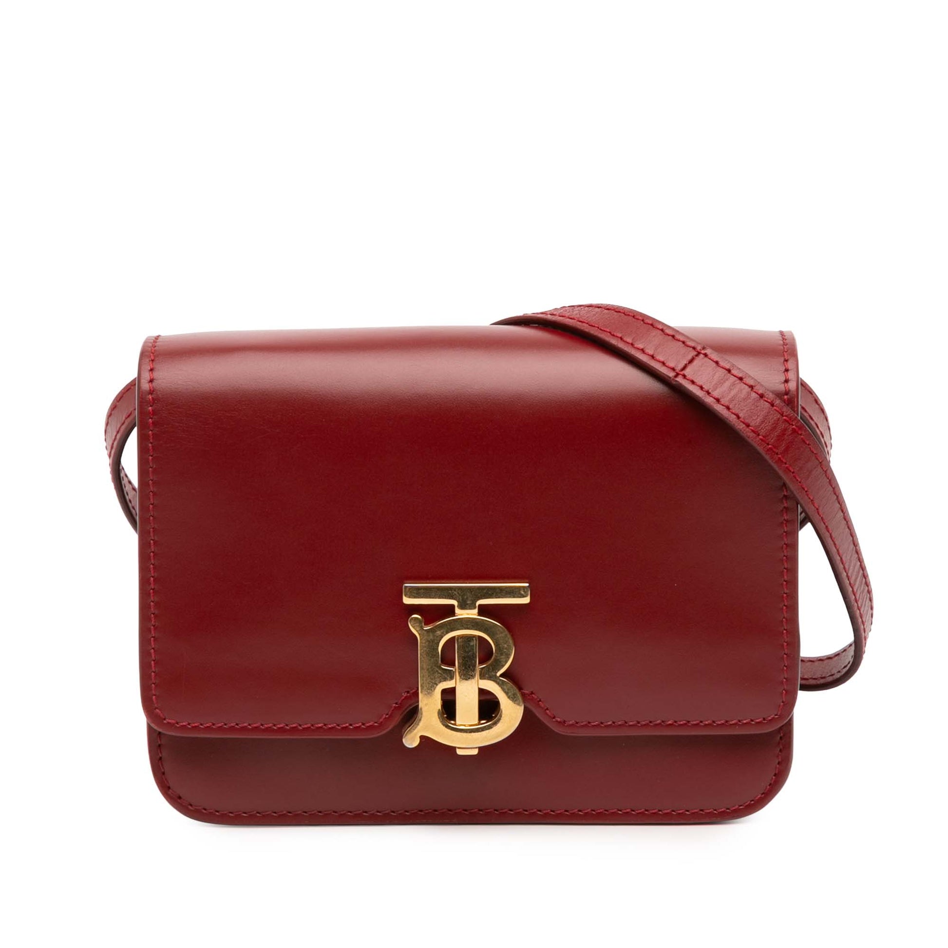 Burberry Mini Leather TB Crossbody