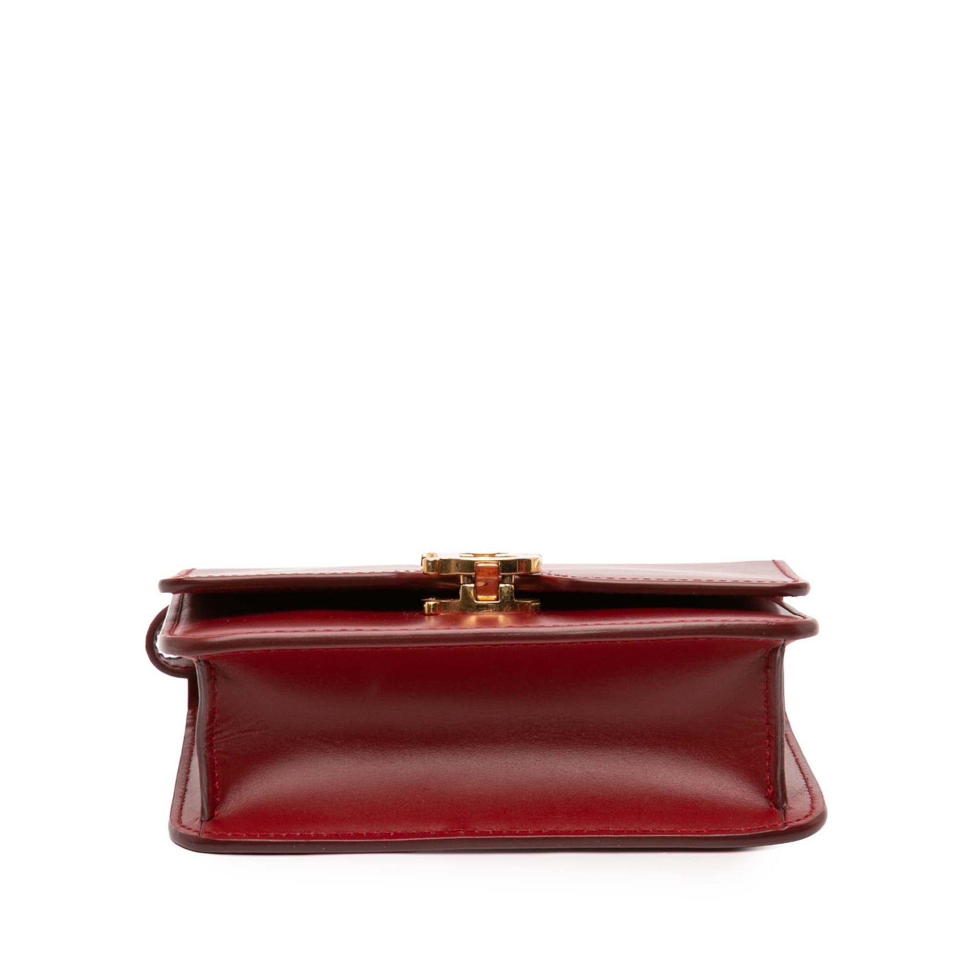 Burberry Mini Leather TB Crossbody
