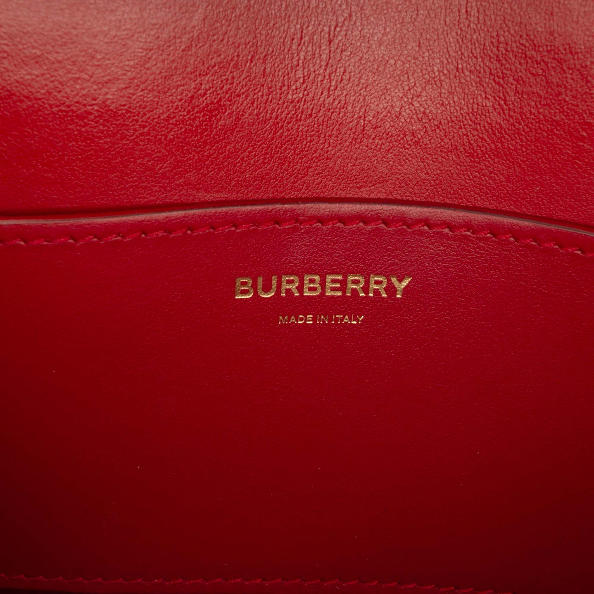 Burberry Mini Leather TB Crossbody