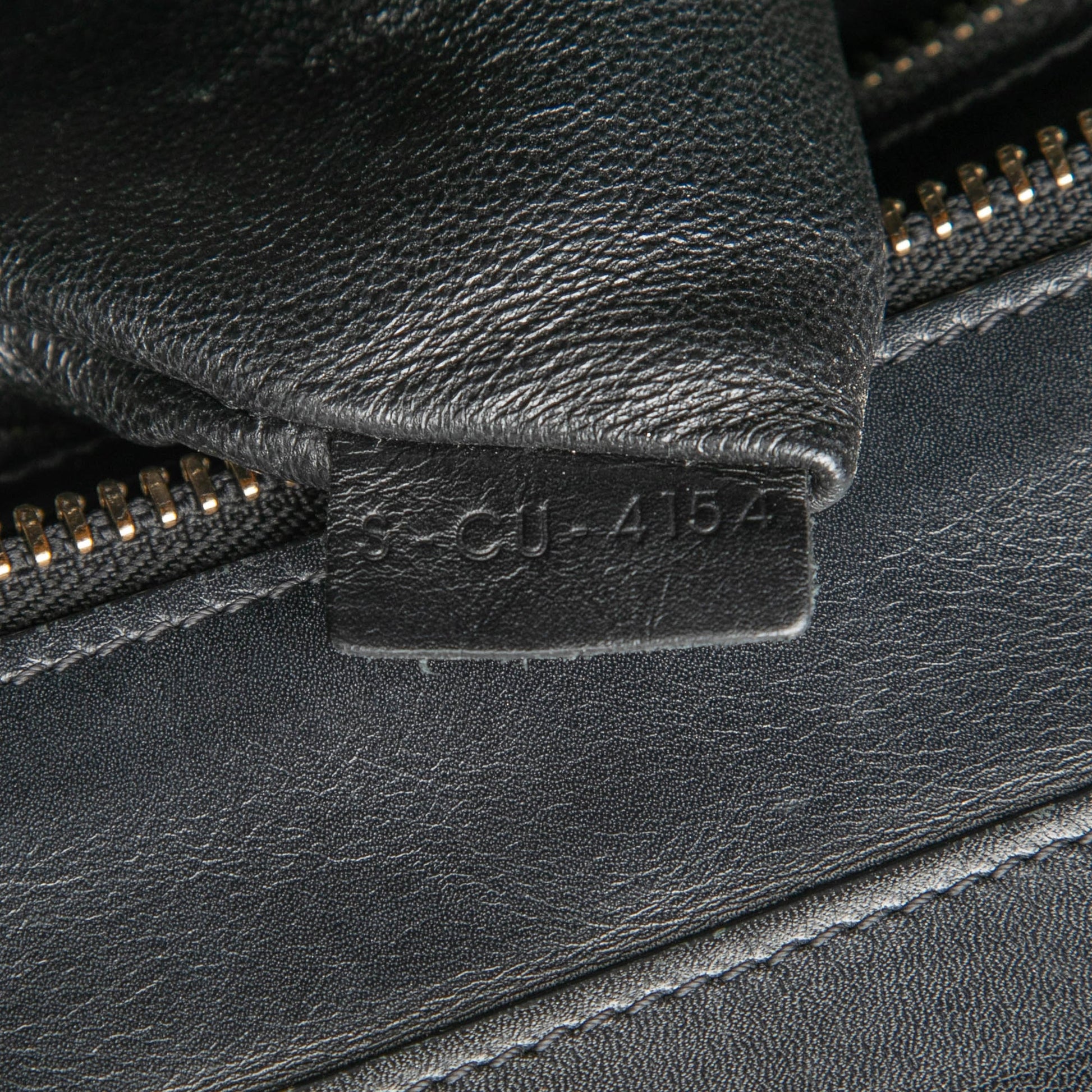 Celine Micro Tricolor Leather Luggage Tote