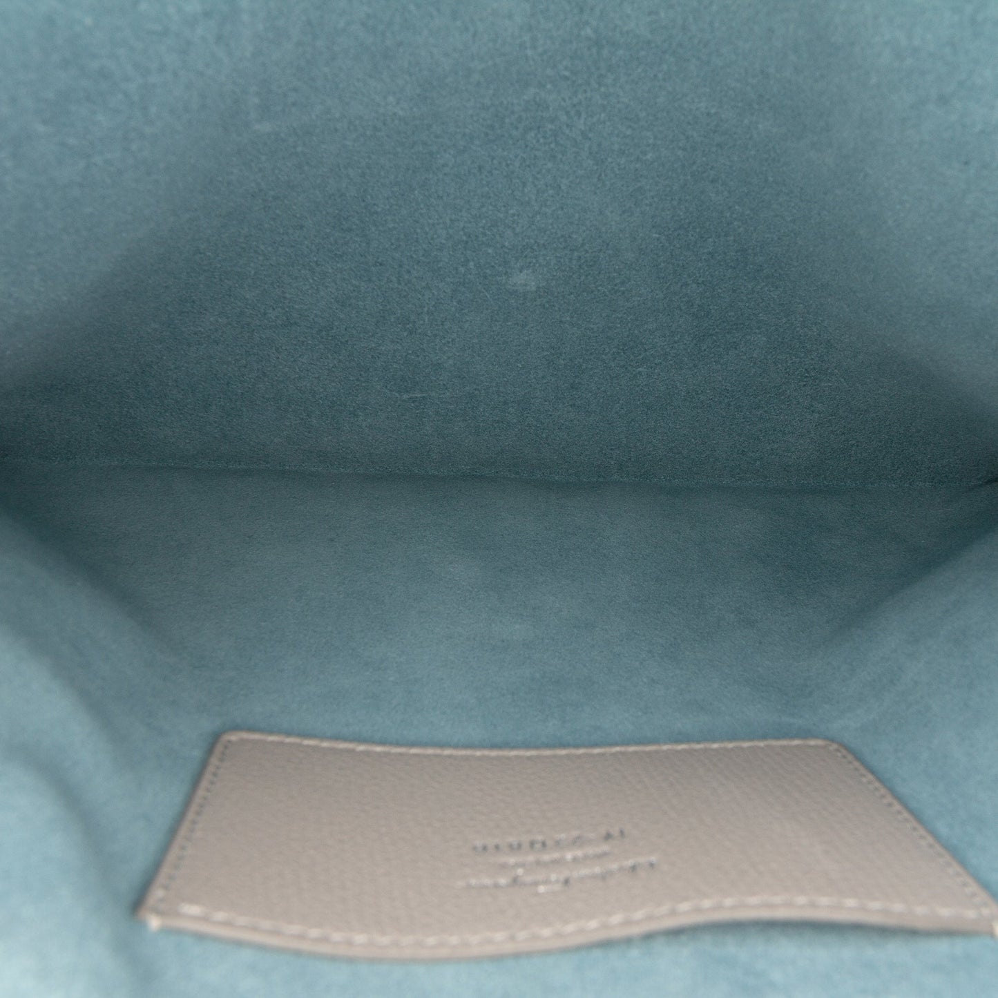 Leather Gancini Clutch